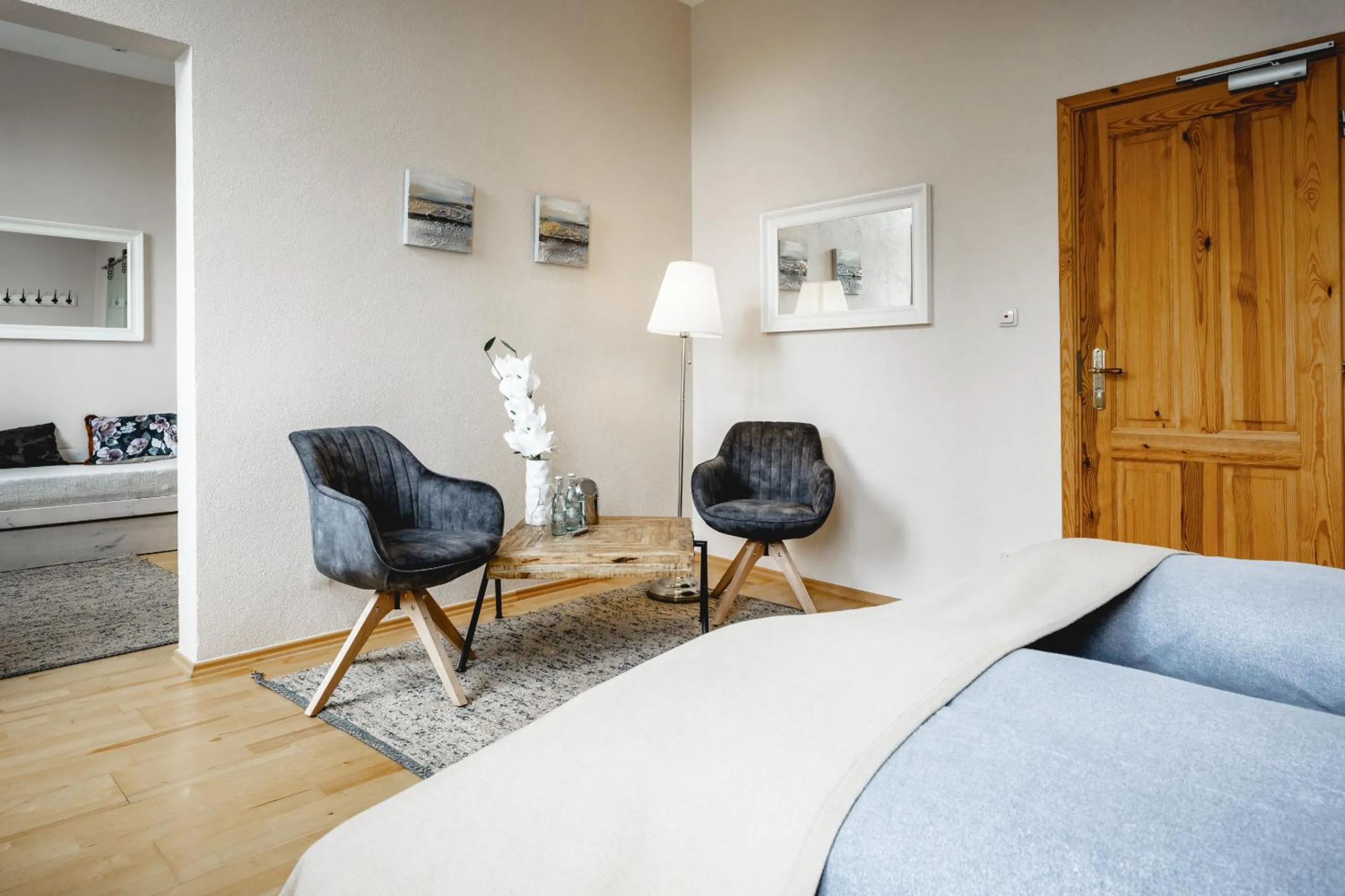 Bedroom, Bed in Klostermühle