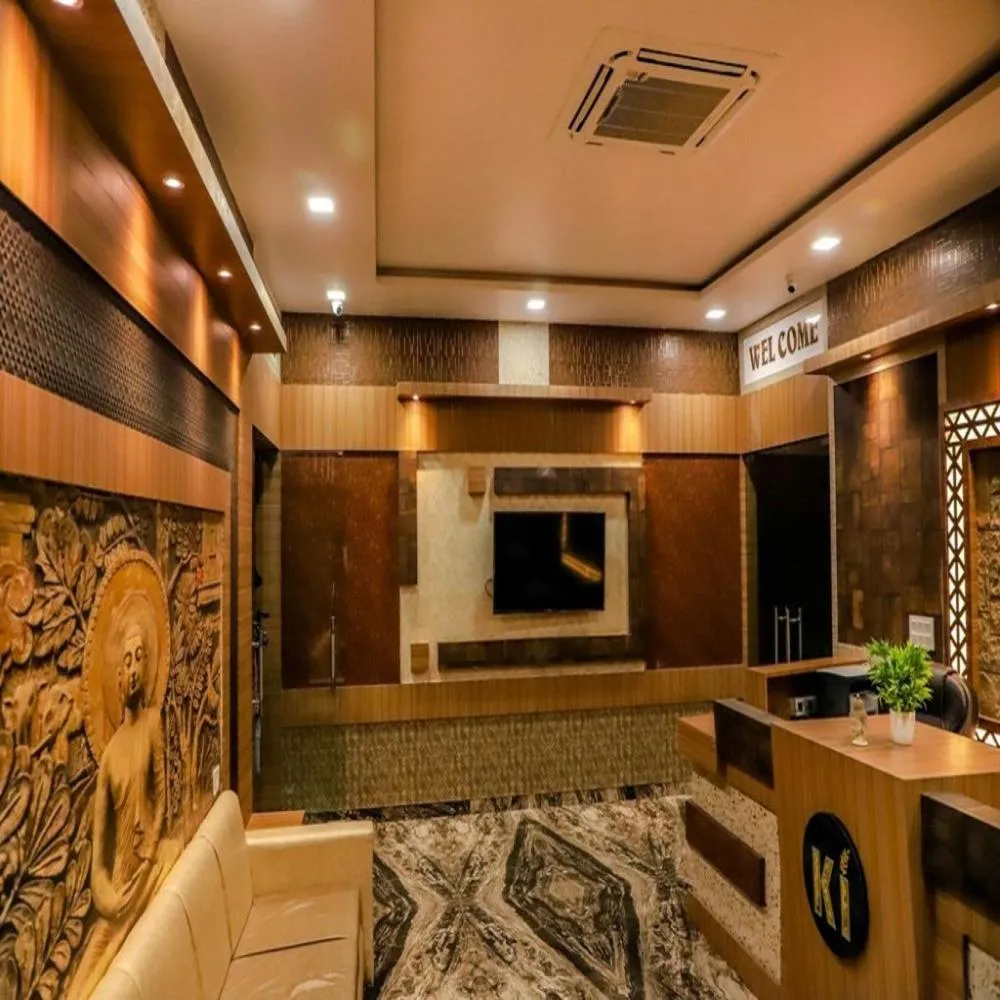 Lobby or reception in Komal Inn