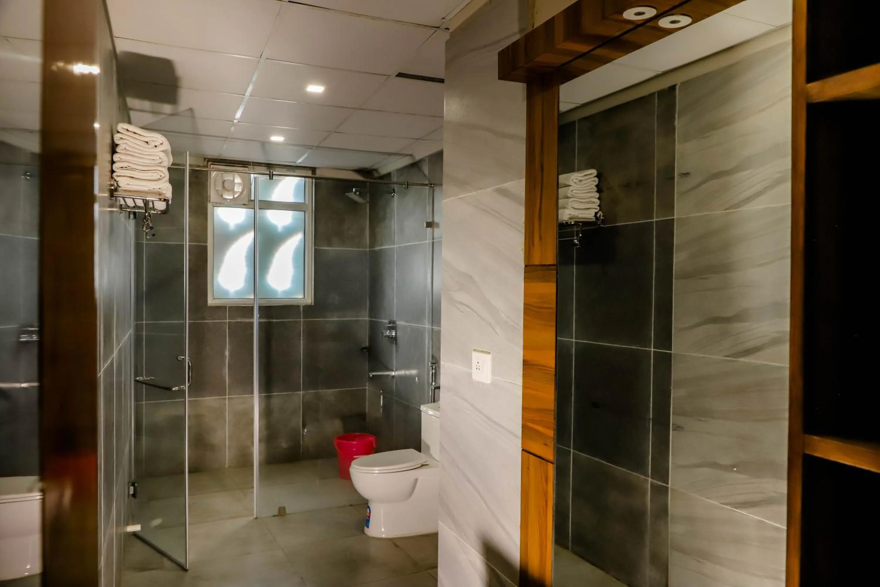 Bathroom in Komal Inn