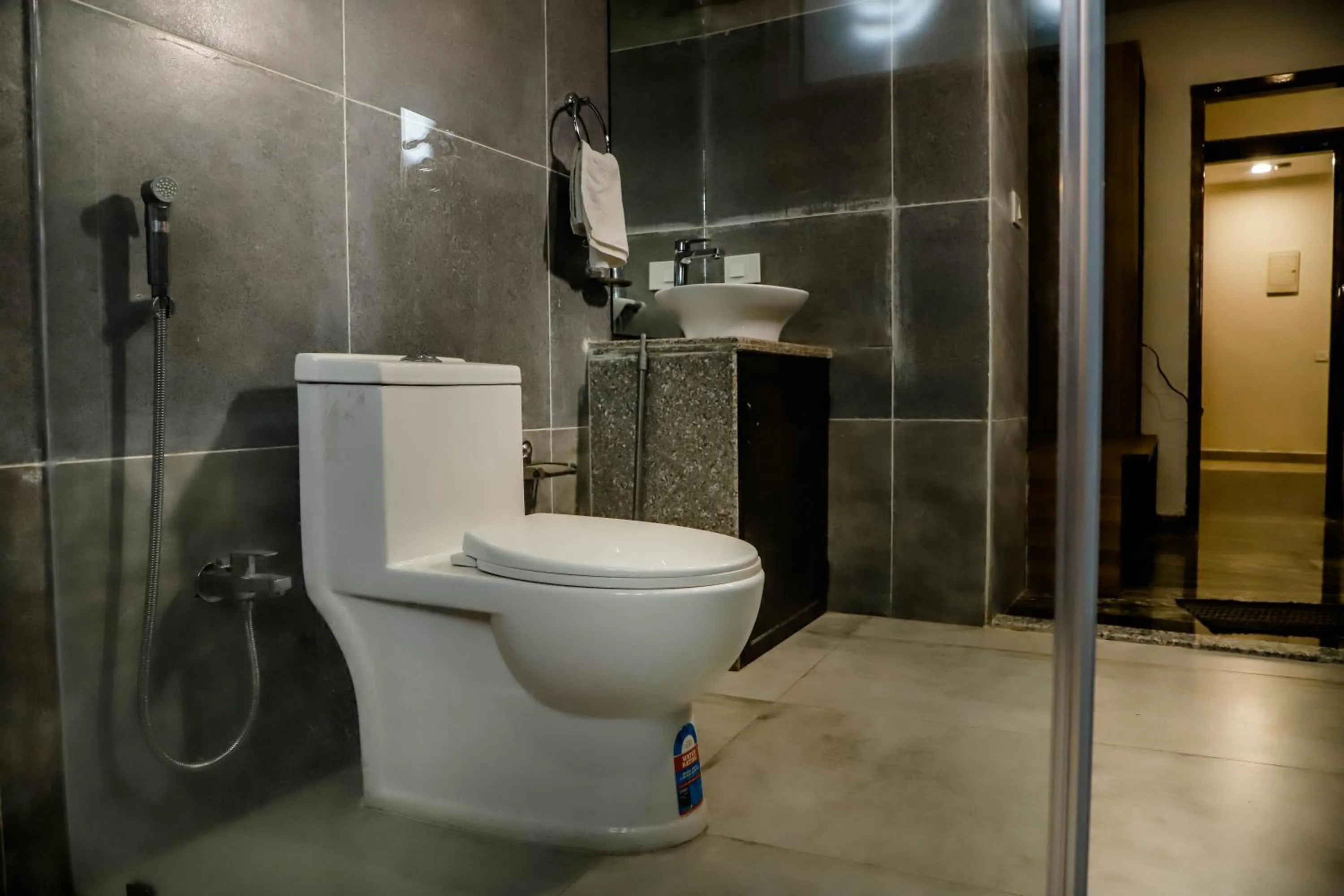 Bathroom in Komal Inn