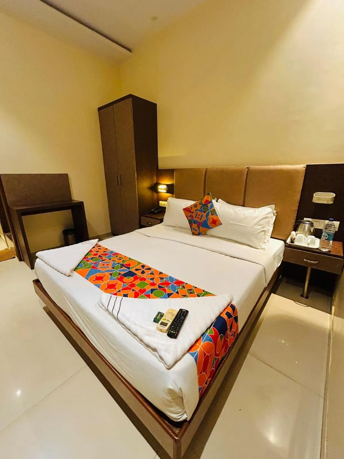 Bedroom, Bed in Hotel West Inn-Near Mumbai International Airport
