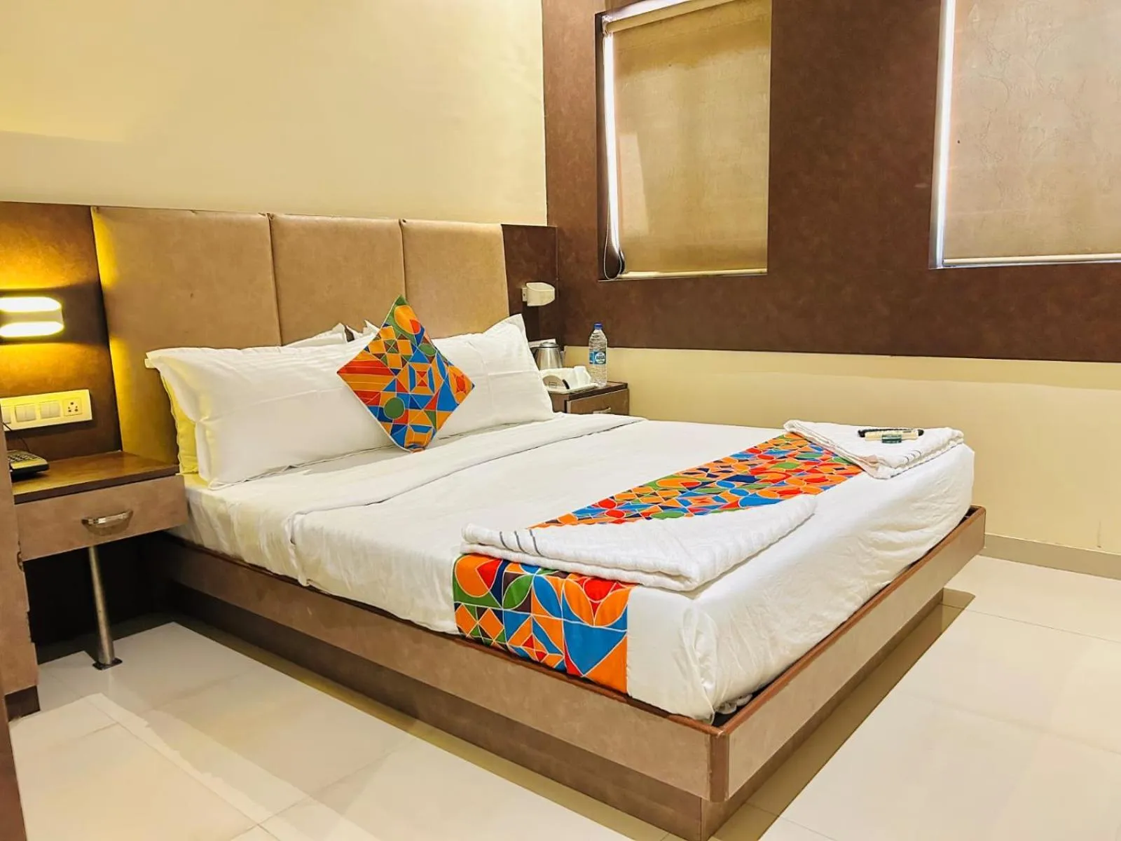Bedroom, Bed in Hotel West Inn-Near Mumbai International Airport