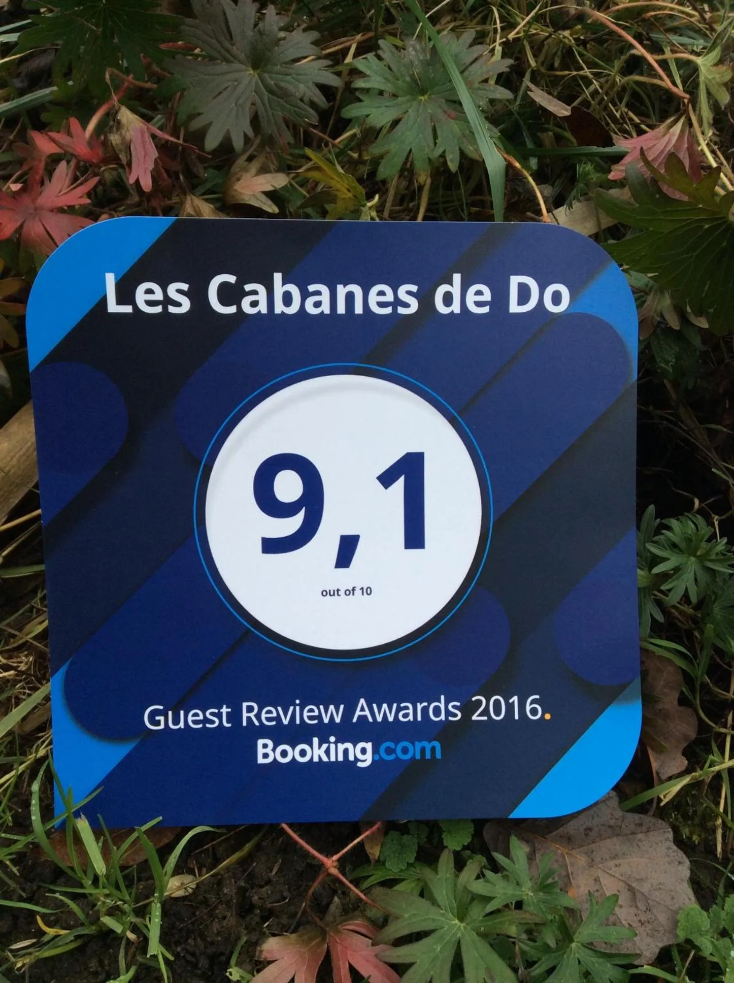 Logo/Certificate/Sign in Les Cabanes de Do
