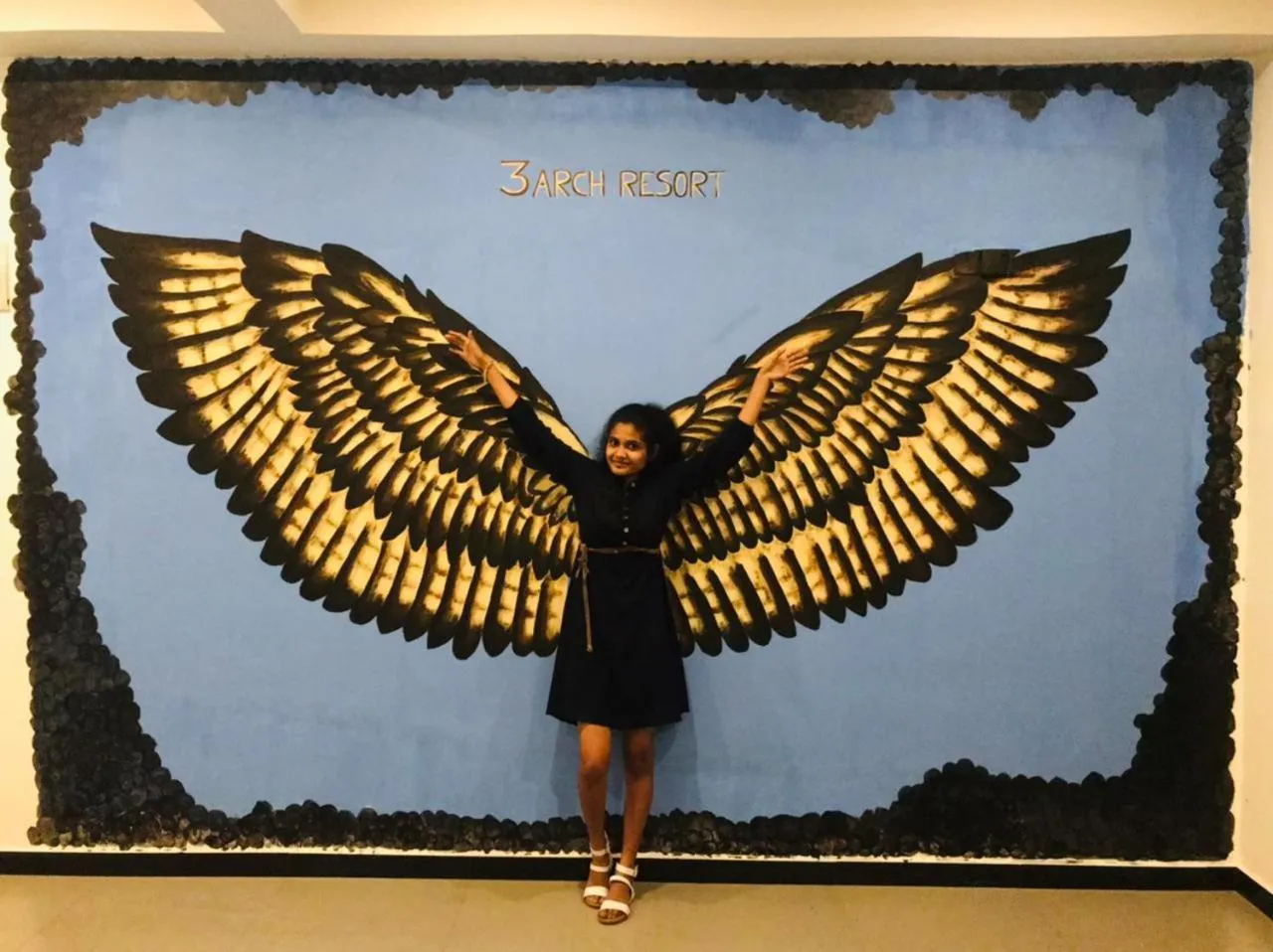 Decorative detail in 3 Arch Resort Ella