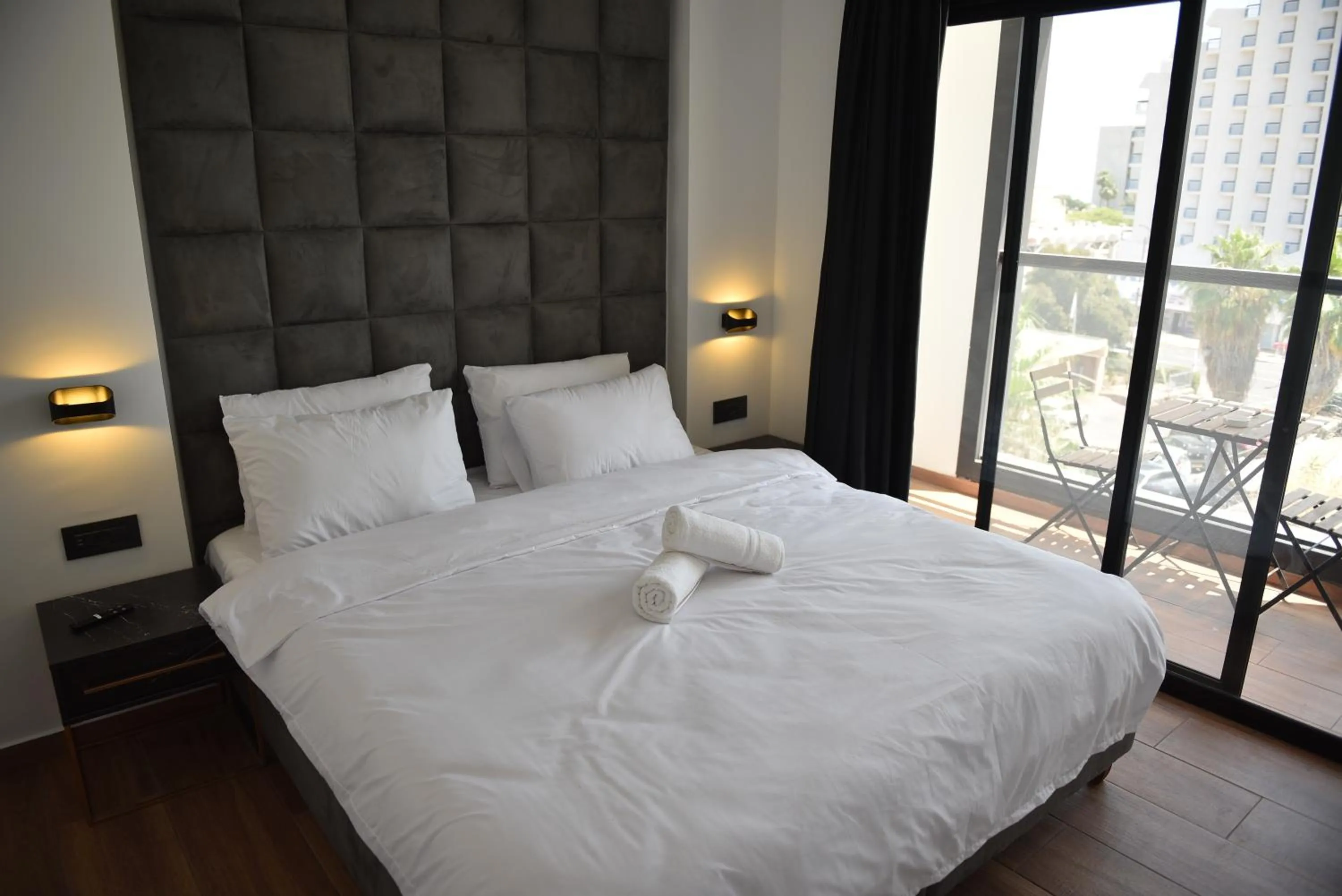 Bed in Selfie's Boutique Hotel