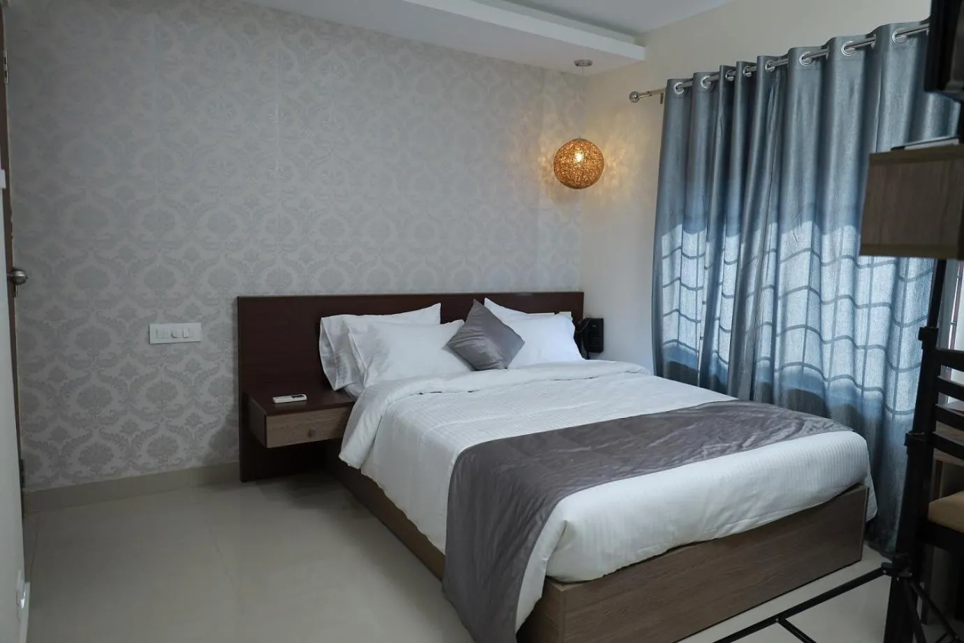 Bed in OLESSIA HOTEL