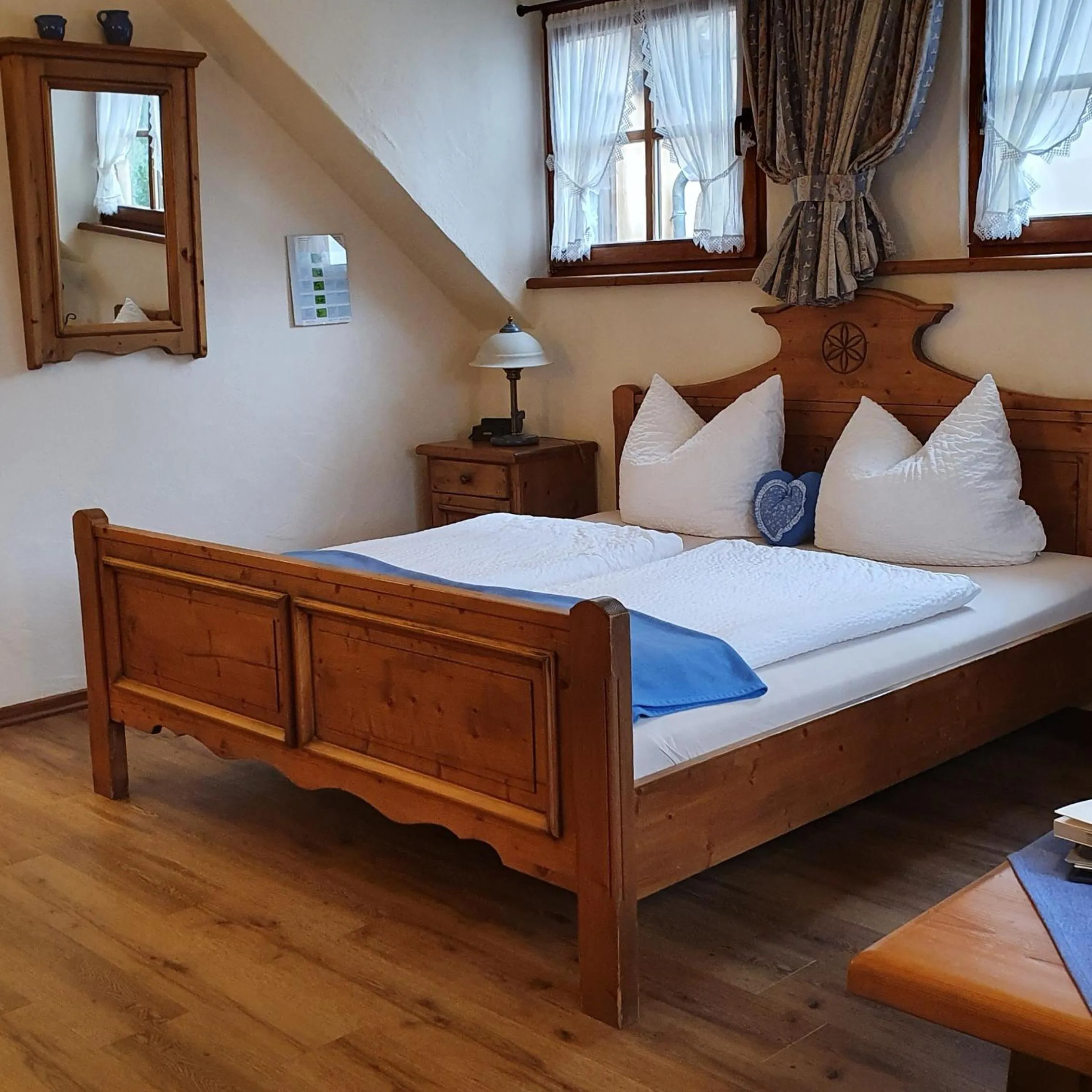 Photo of the whole room, Bed in Weingut Magdalenenhof