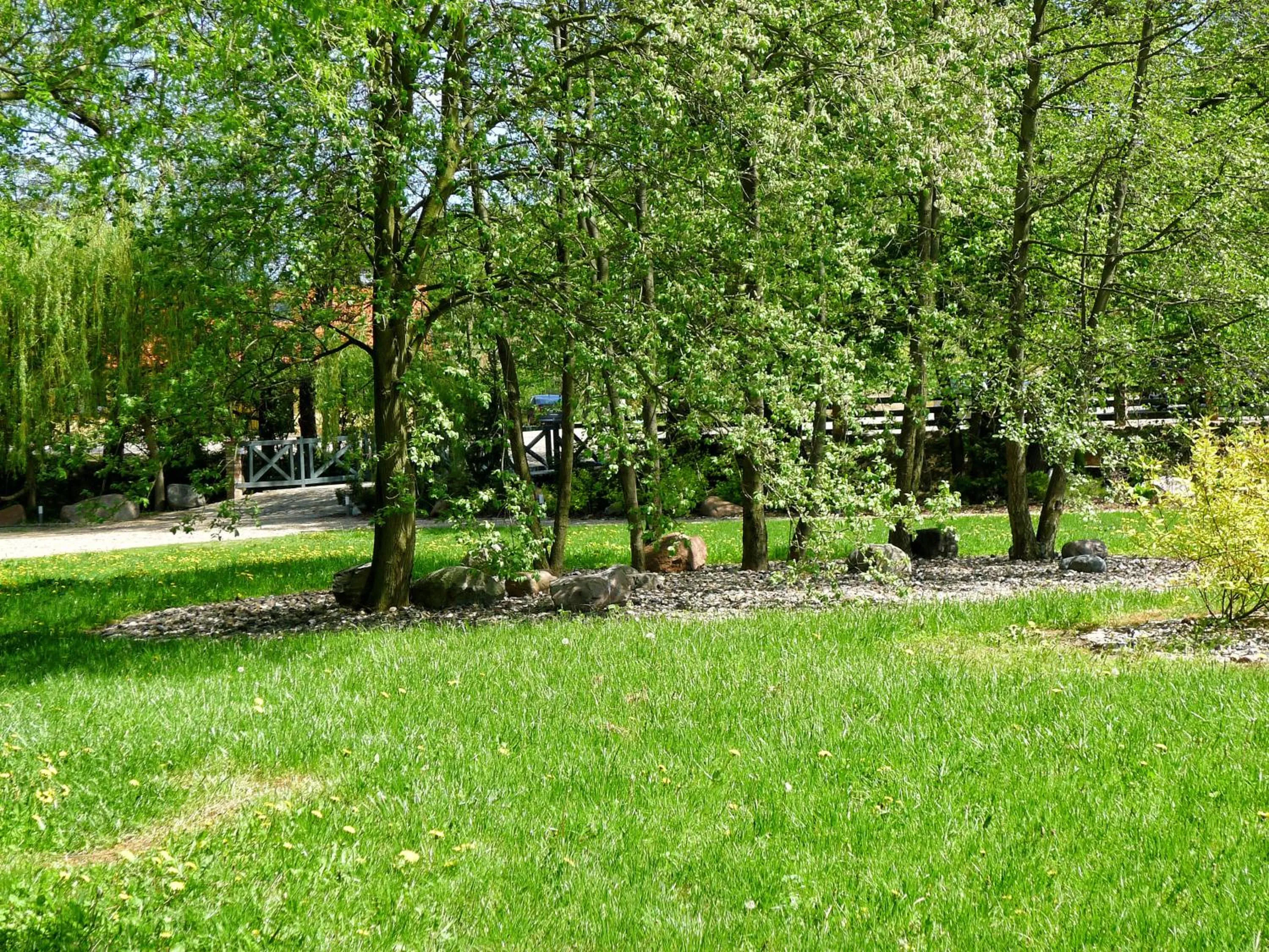 Garden view in Dom Młynarza