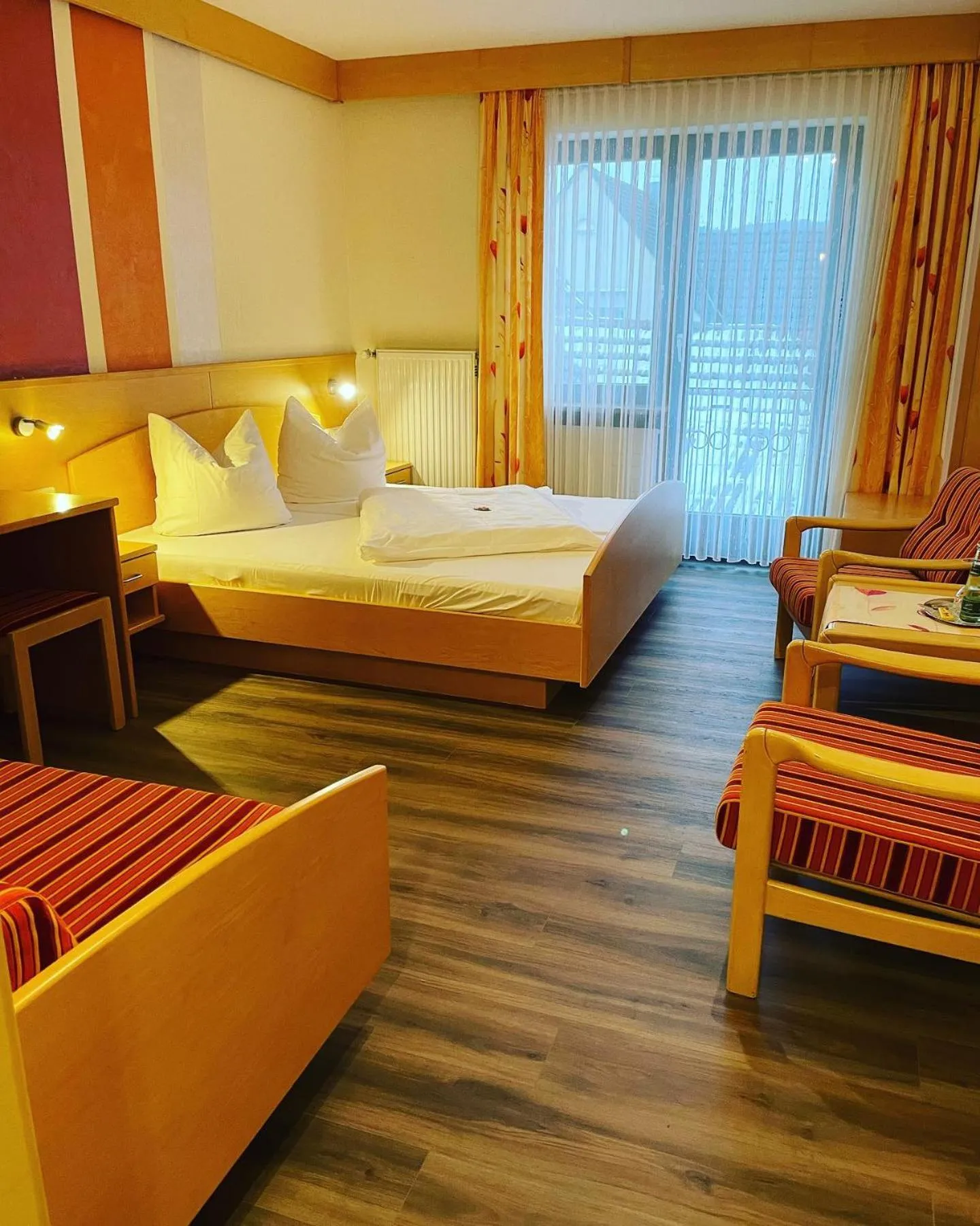 Bed in Hotel Königsteiner Hof