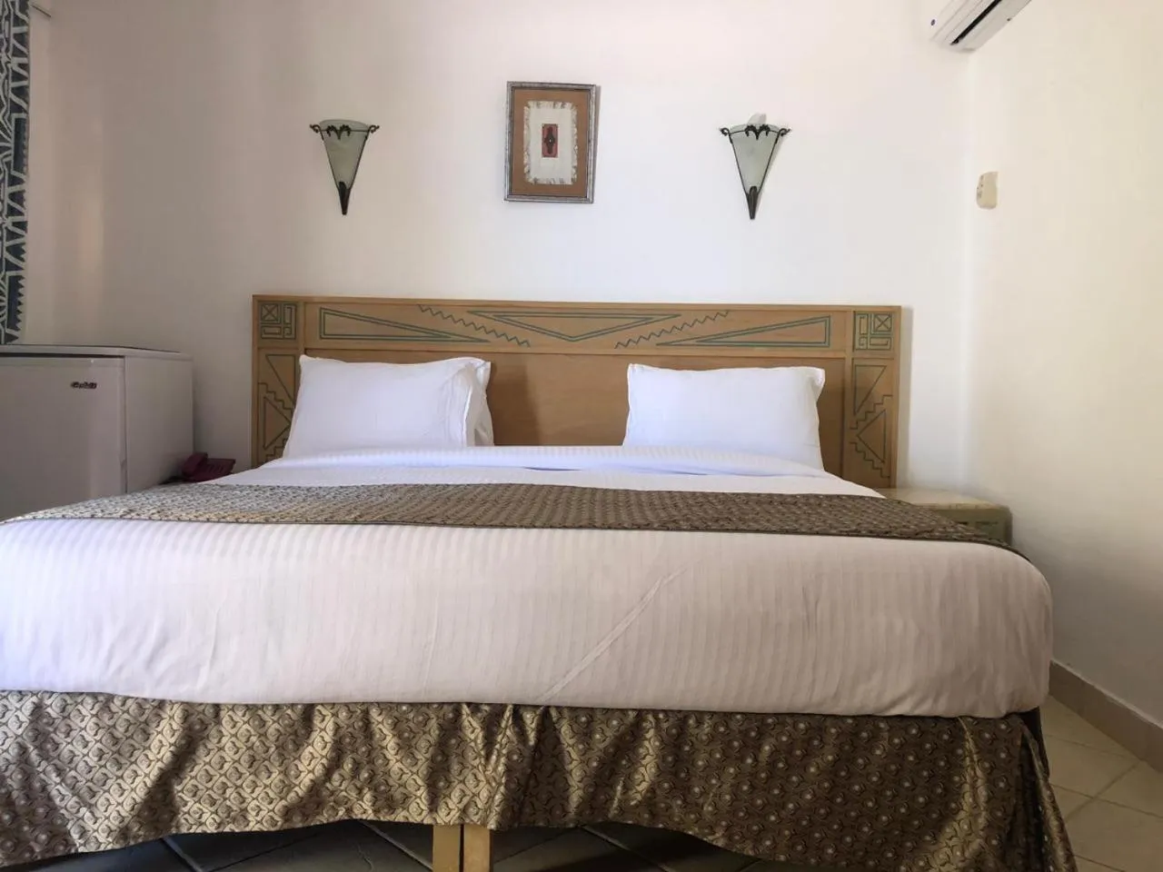 Bed in Green Leaves Hotel