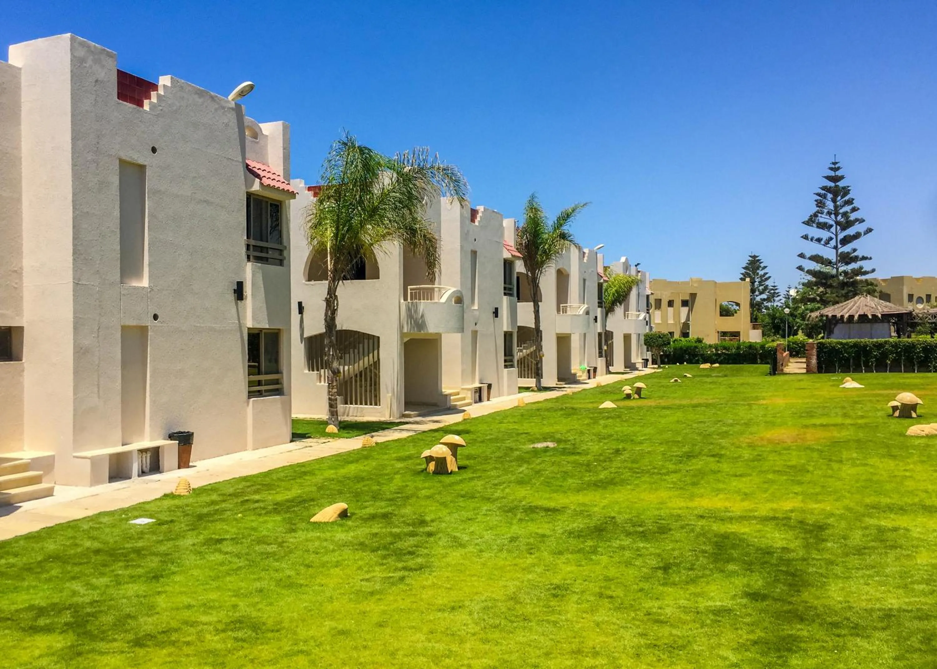 Property building in Green Leaves Hotel