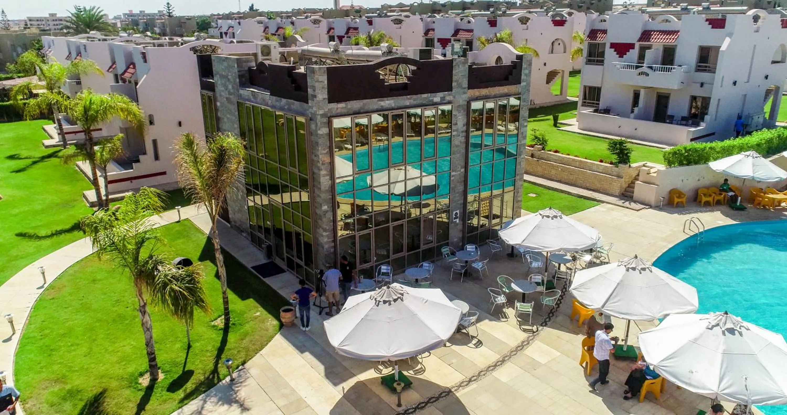 Property building in Green Leaves Hotel