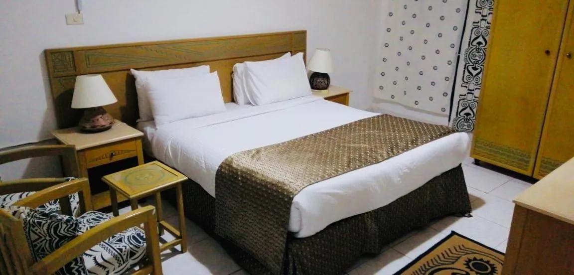 Bed in Green Leaves Hotel