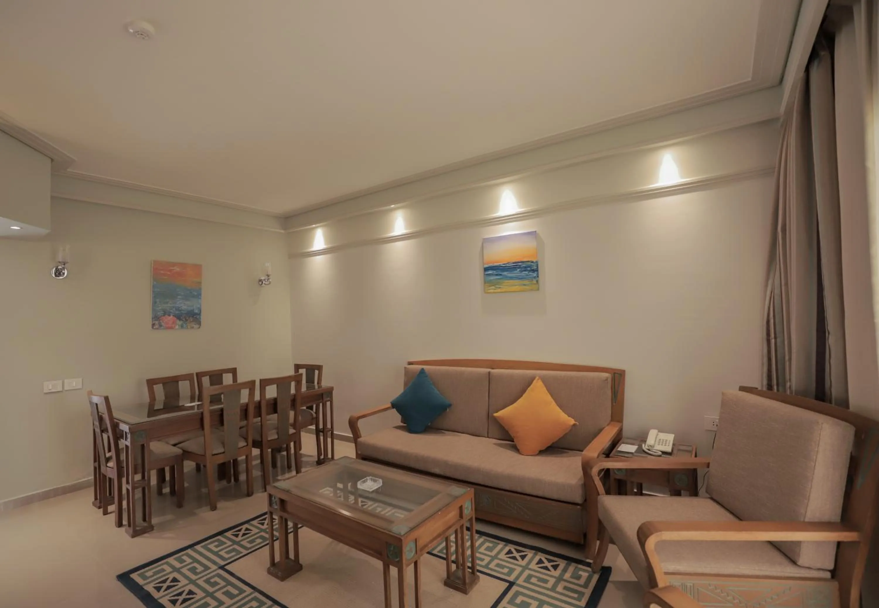 Family in Green Leaves Hotel