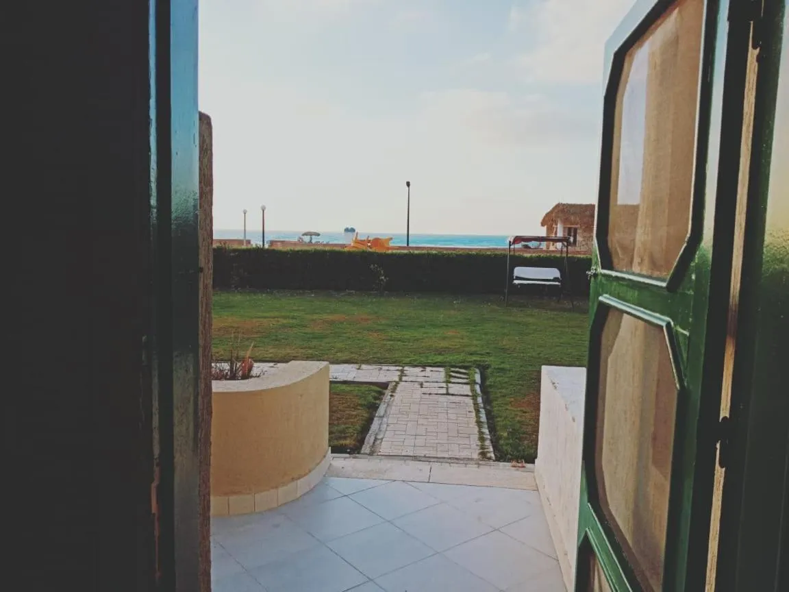 Garden view in Green Leaves Hotel