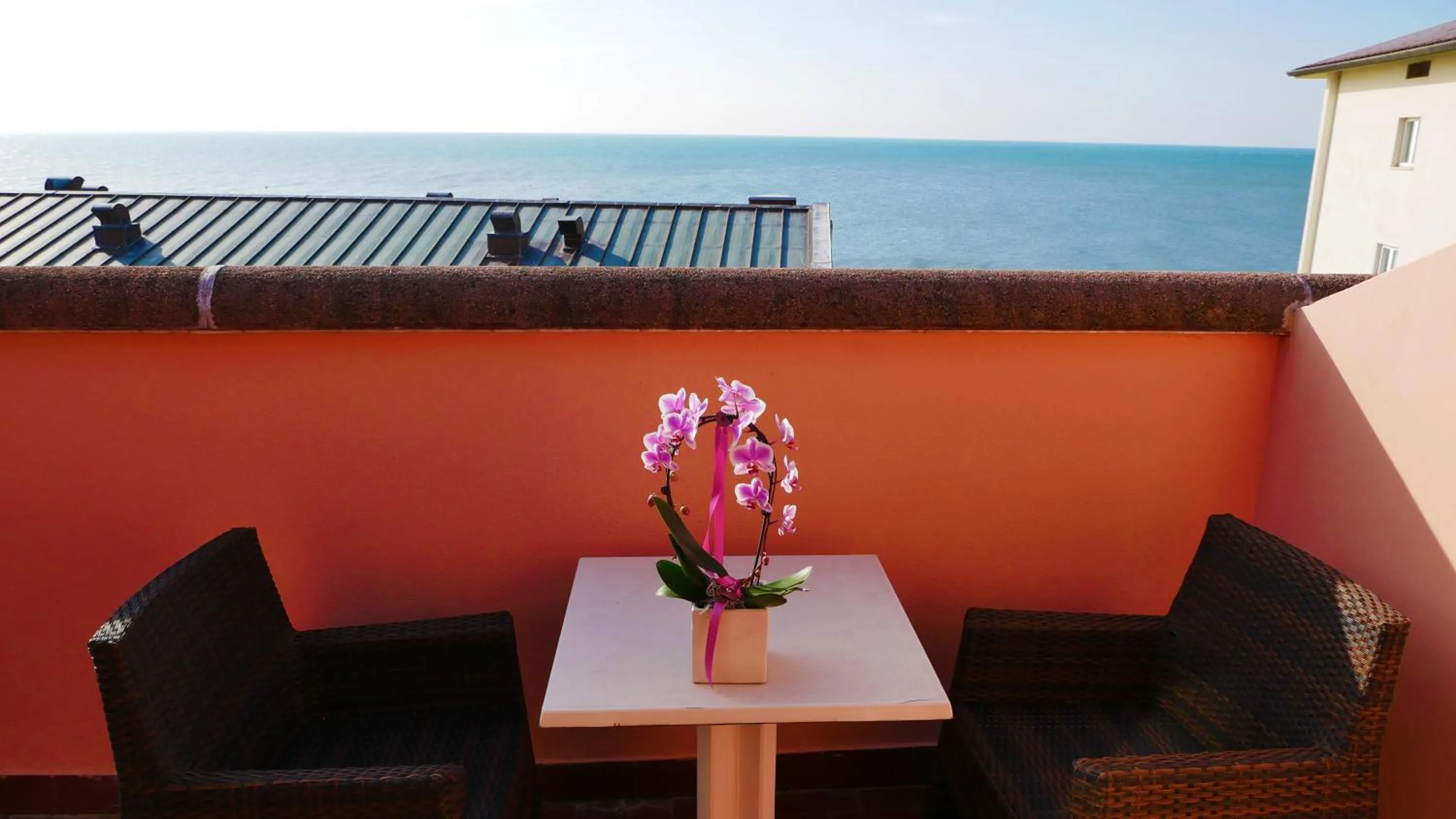 Balcony/Terrace in Hotel Antares