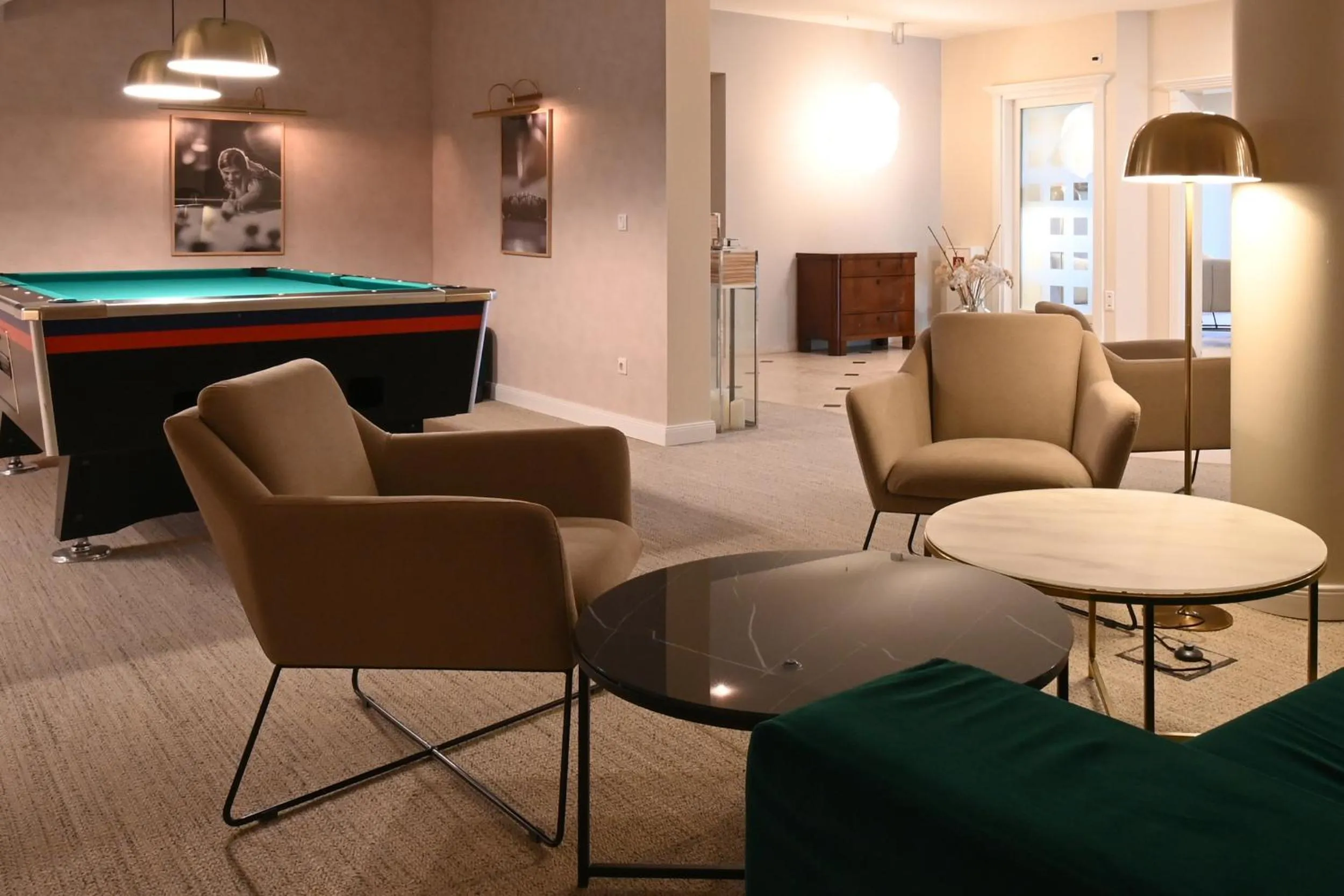 Billiard in Vju Hotel Rügen