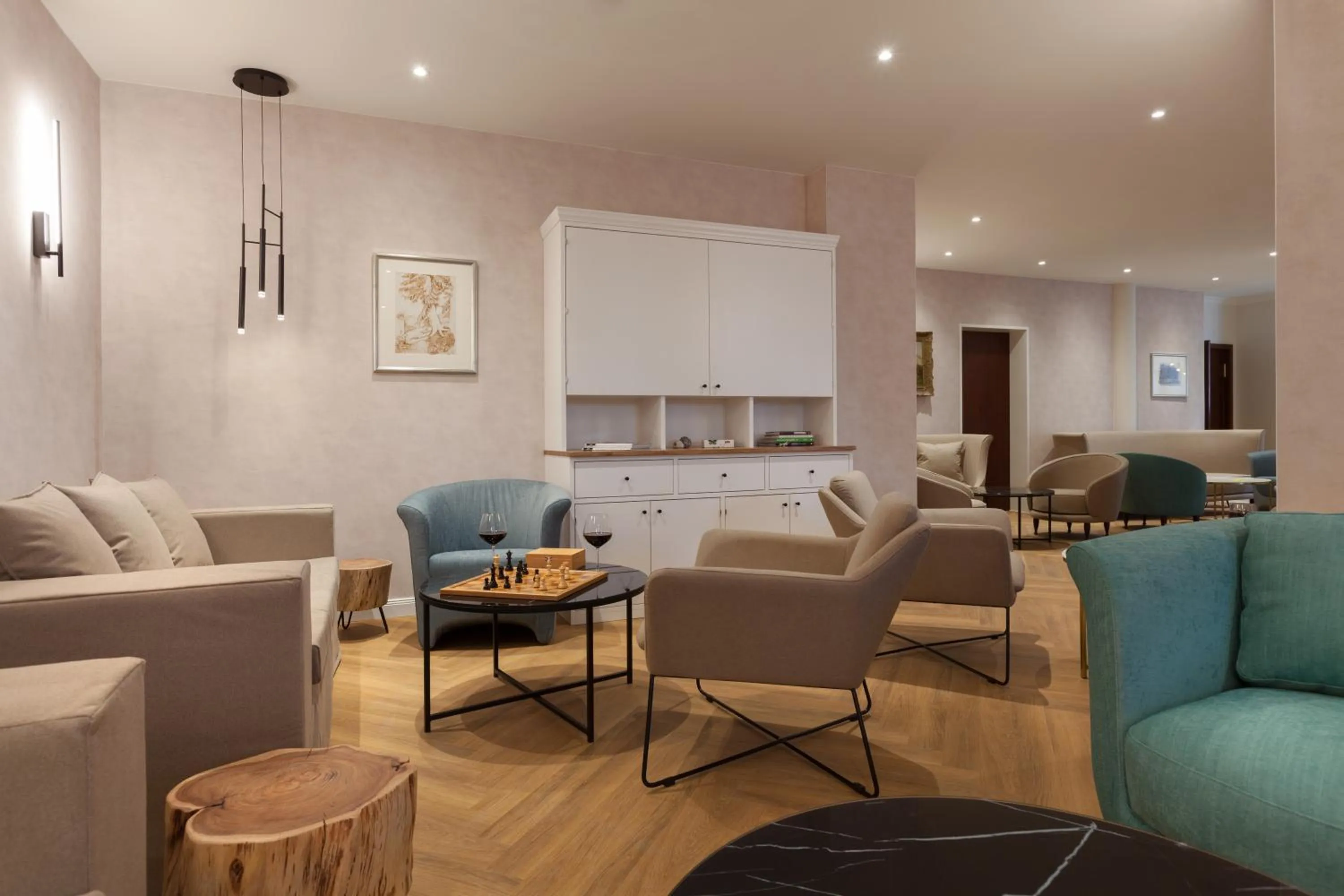 Lobby or reception in Vju Hotel Rügen