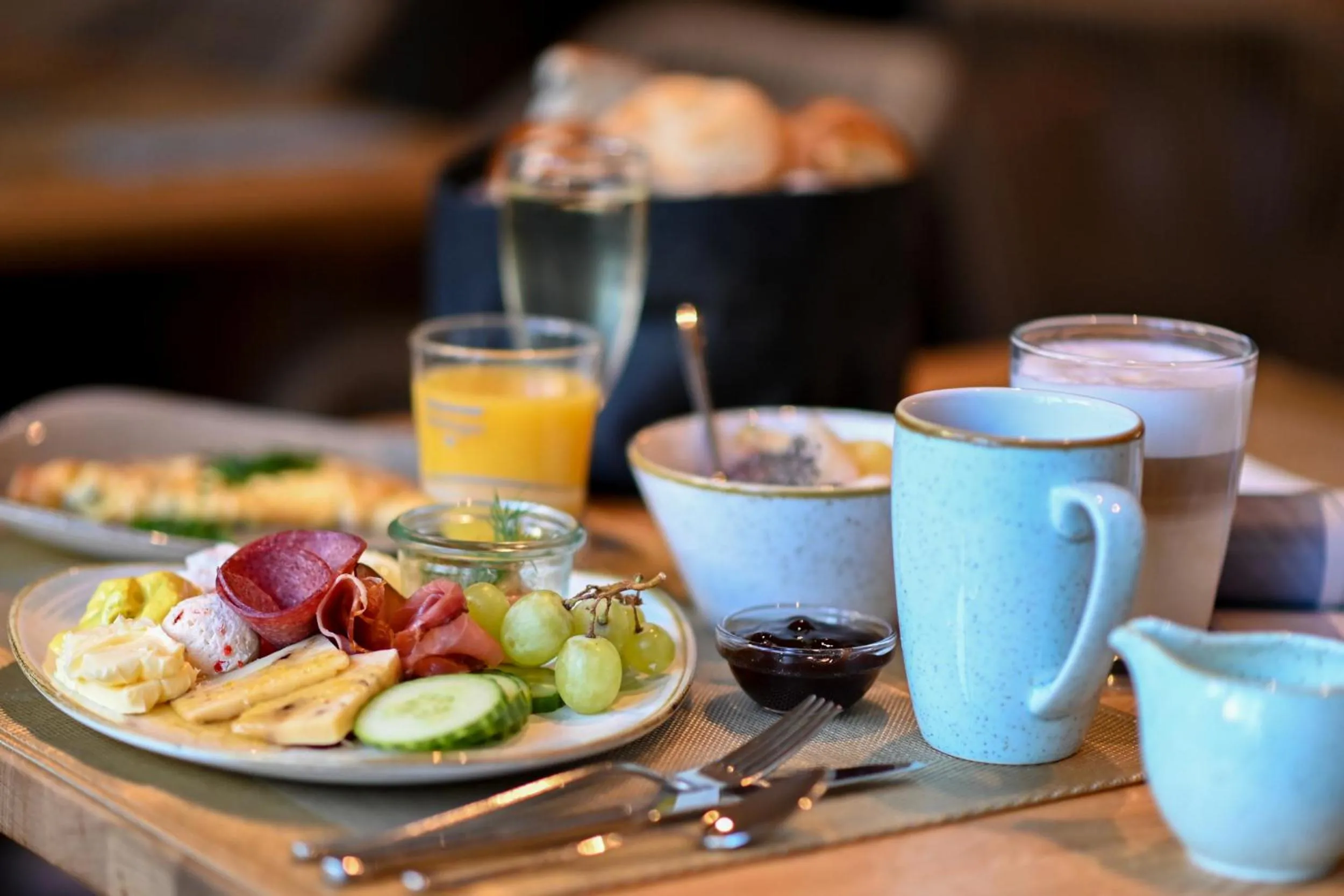 Breakfast in Vju Hotel Rügen
