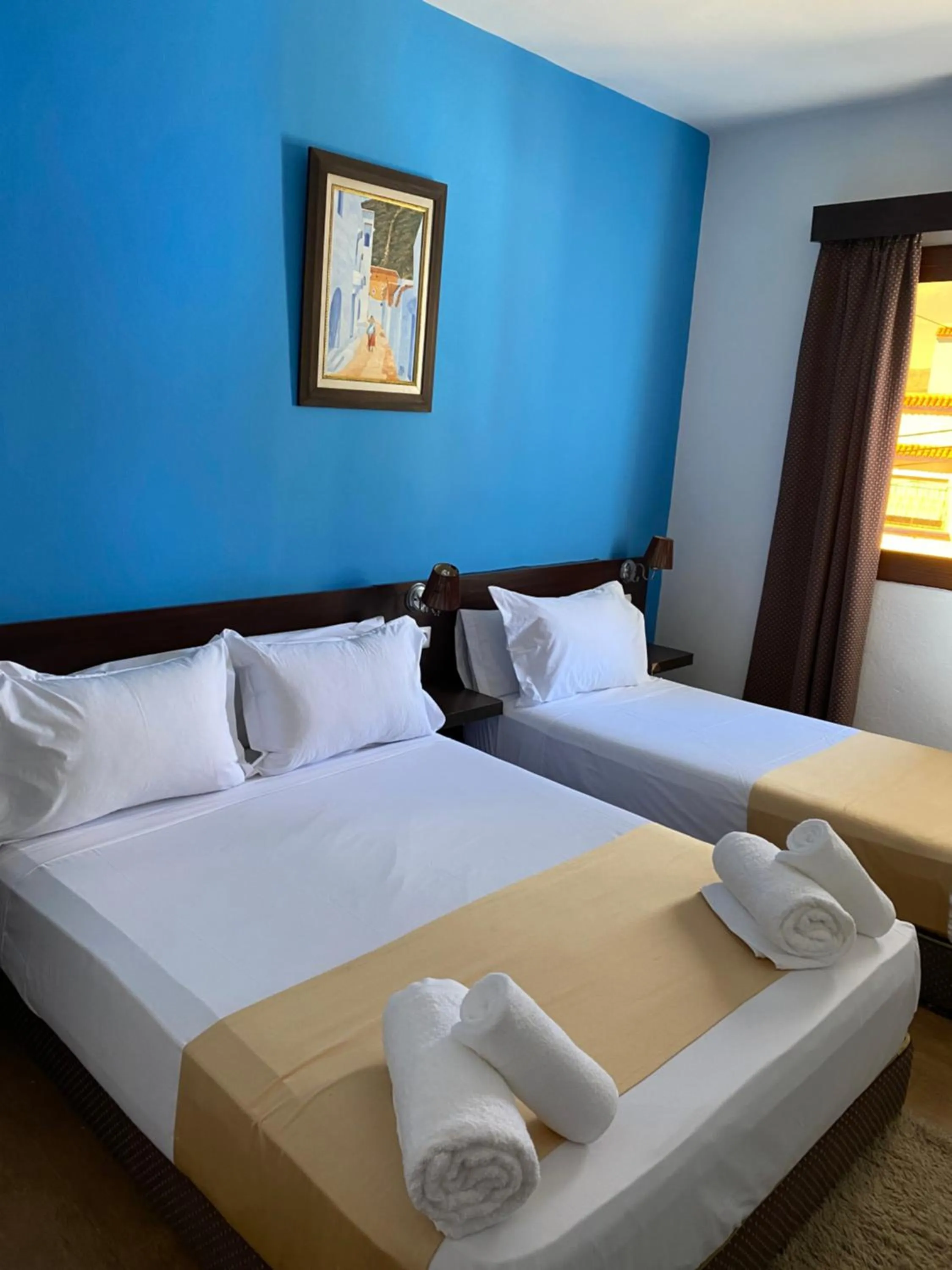 Bed in Hotel Chaouen