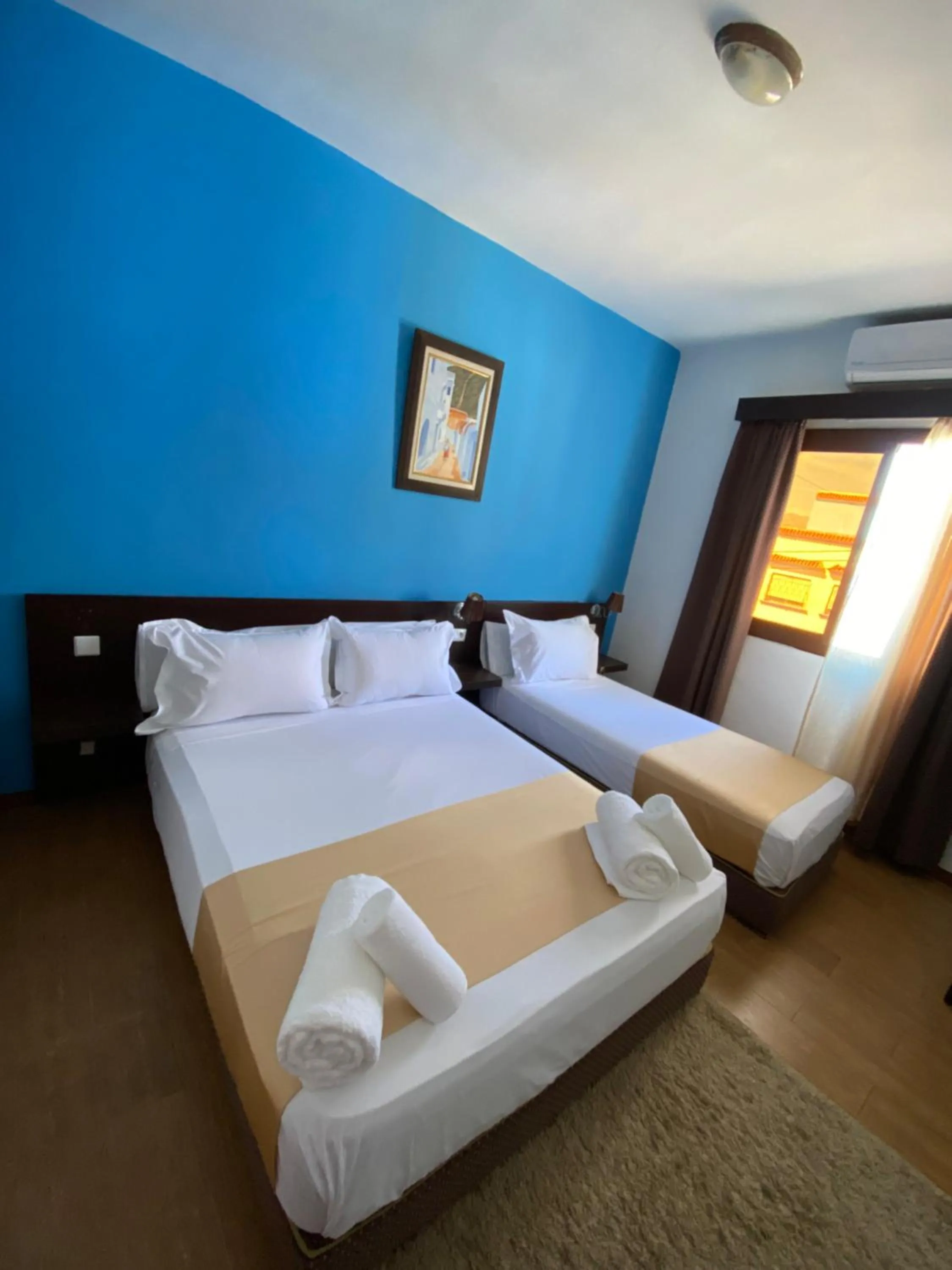 Bed in Hotel Chaouen