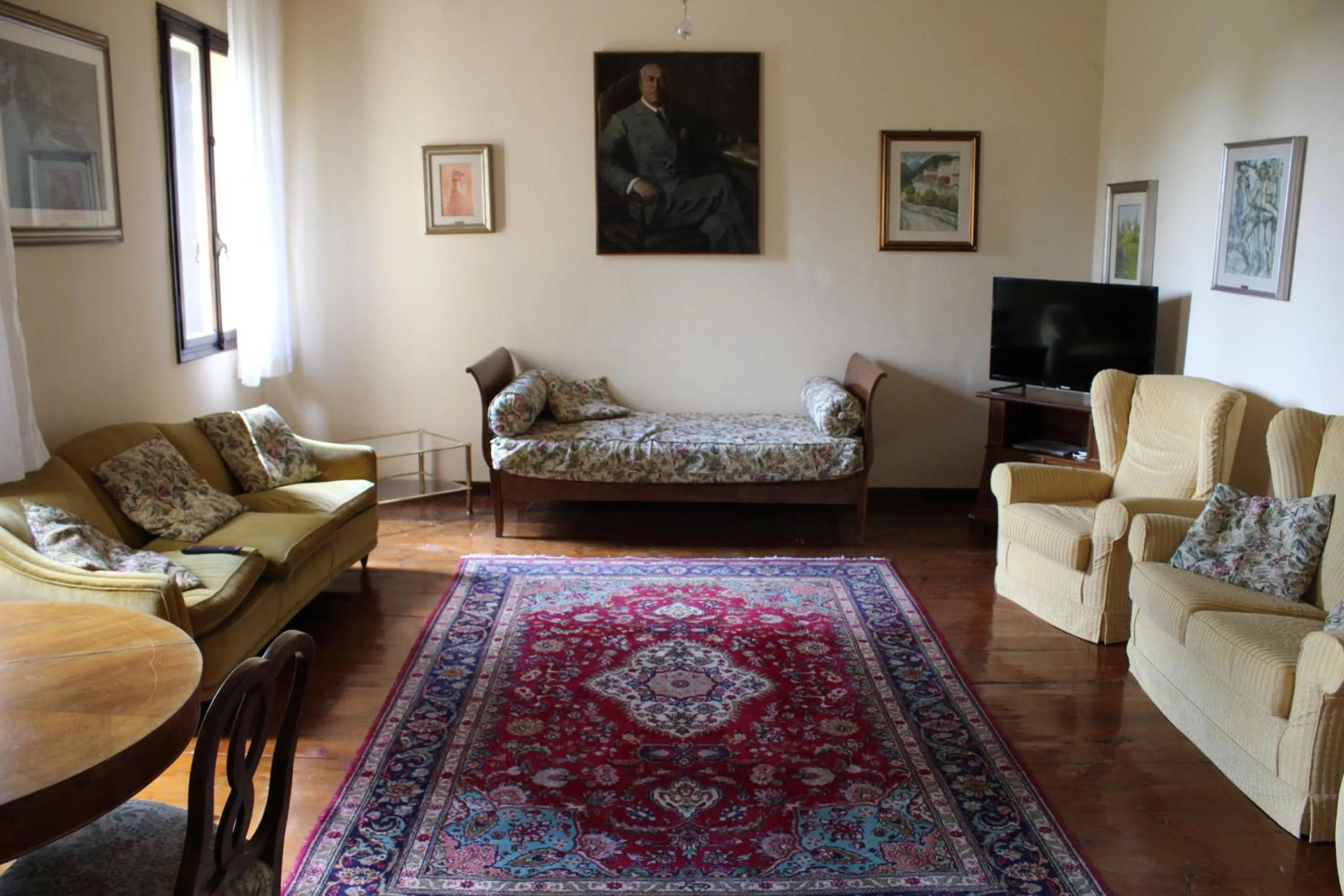 Living room in Villa Flangini