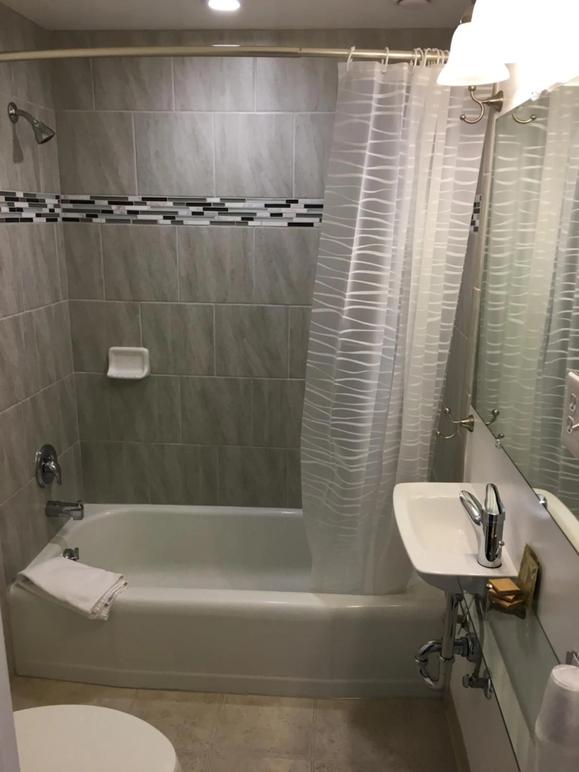 Toilet in City Center Motel