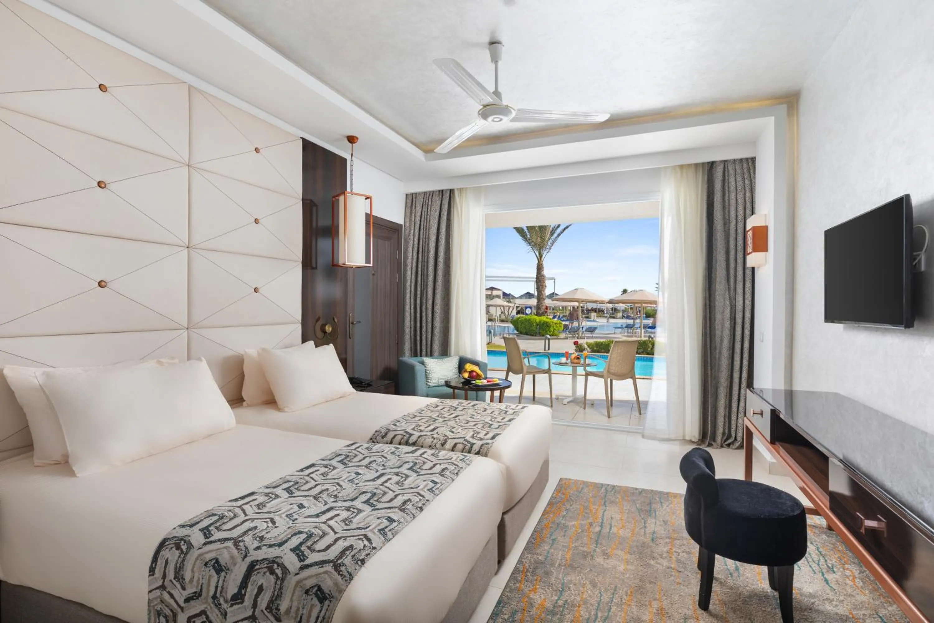 Bed in Pickalbatros White Beach Taghazout - Adults Friendly 16 Years Plus - Ultra All Inclusive