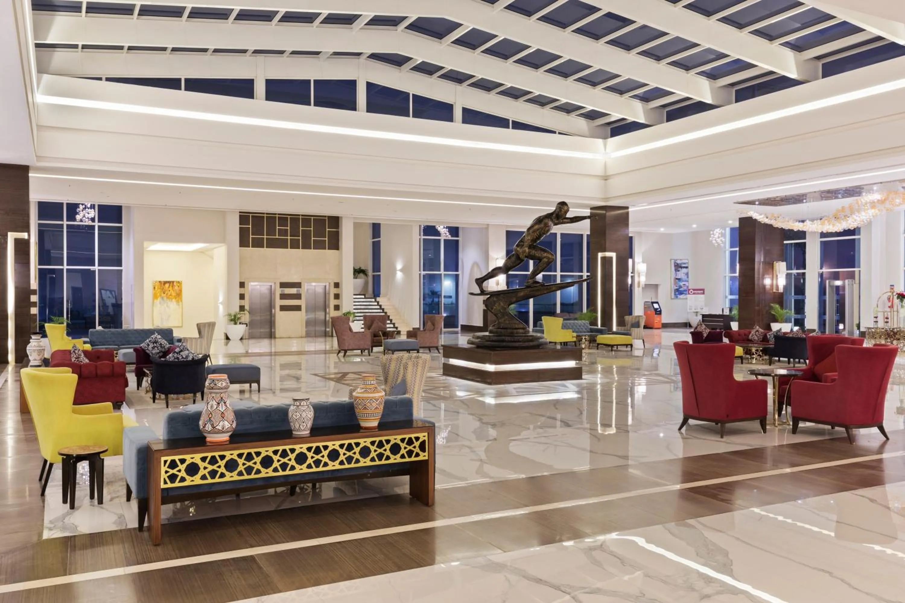 Lobby or reception in Pickalbatros White Beach Taghazout - Adults Friendly 16 Years Plus - Ultra All Inclusive