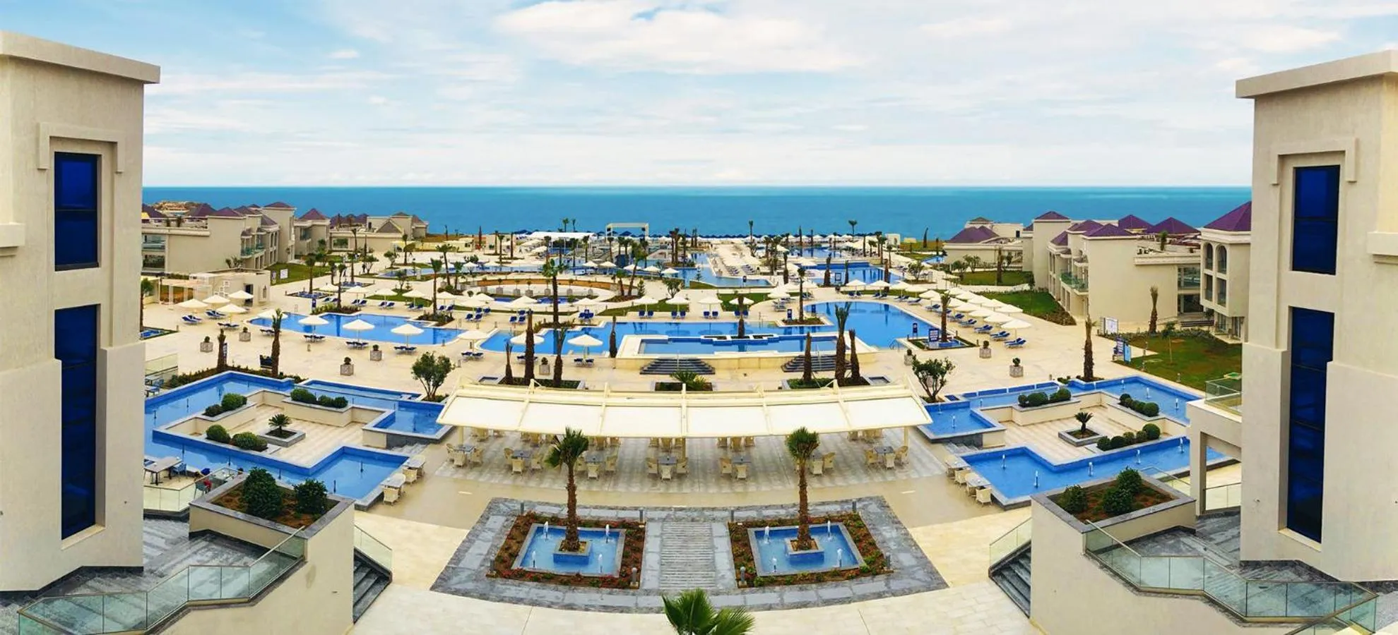 Property building in Pickalbatros White Beach Taghazout - Adults Friendly 16 Years Plus - Ultra All Inclusive