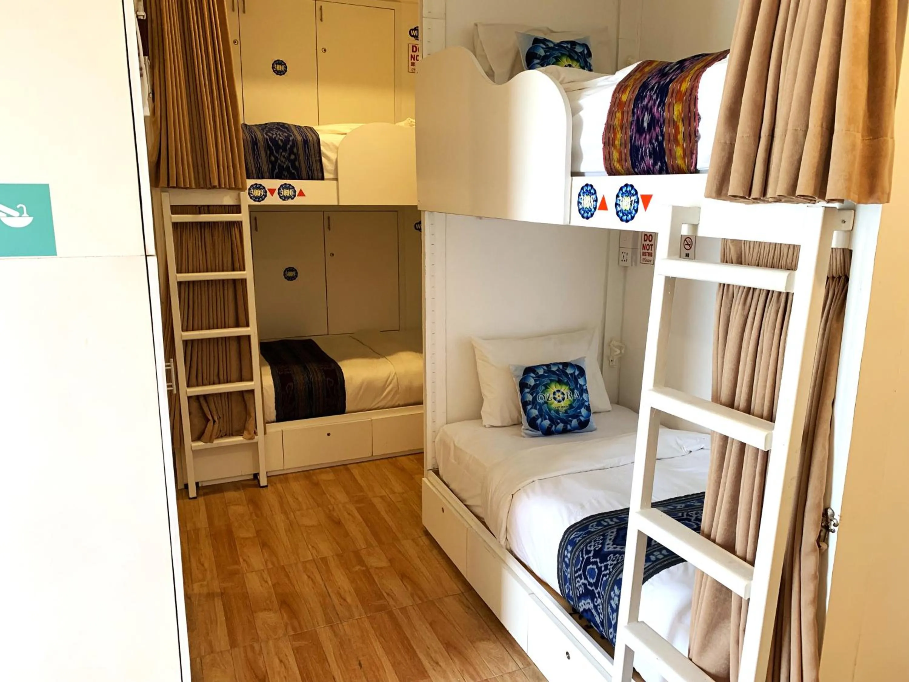 Bed in Ozora Tiying Tutul Hostel Canggu