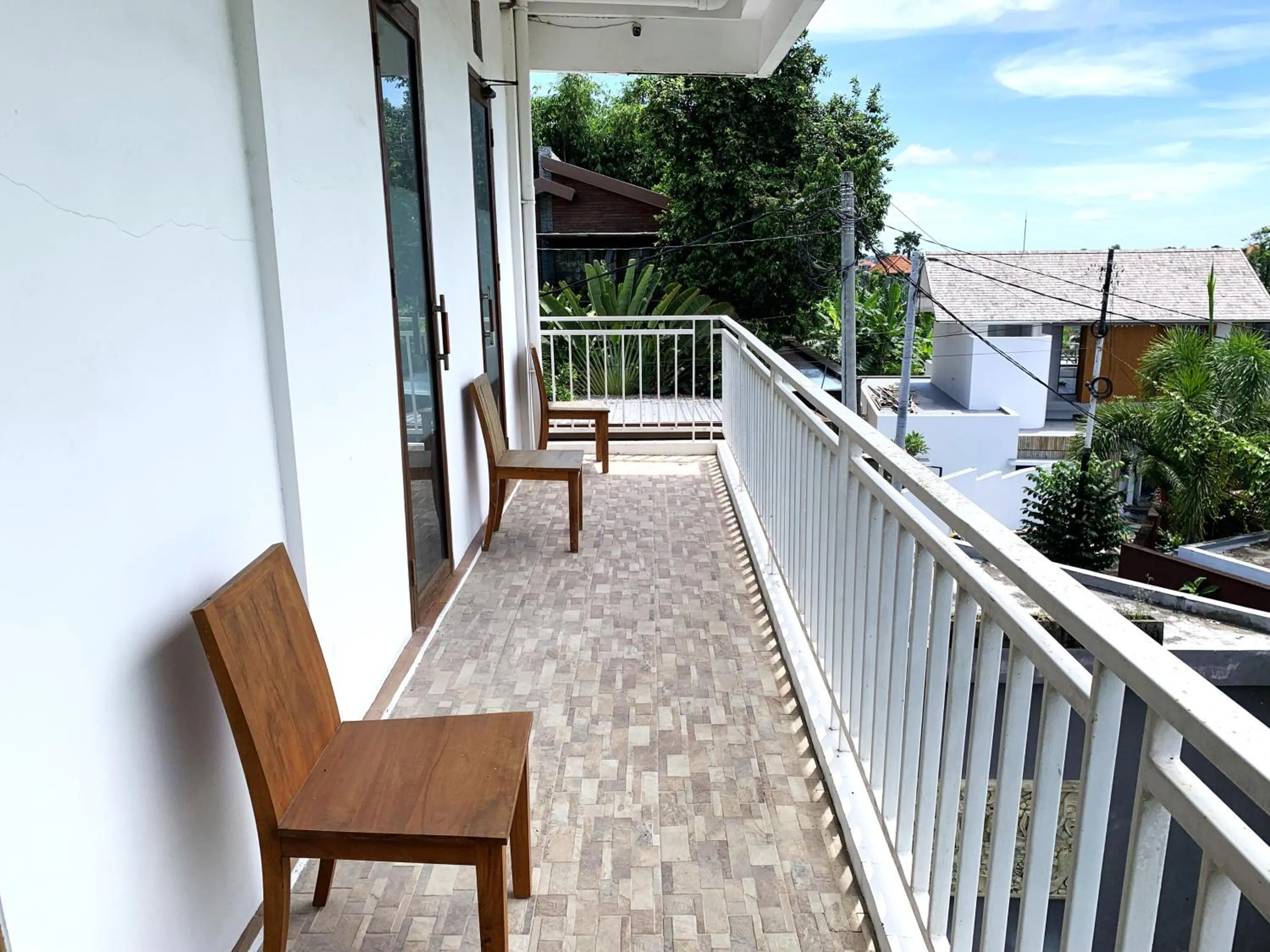 Patio in Ozora Tiying Tutul Hostel Canggu