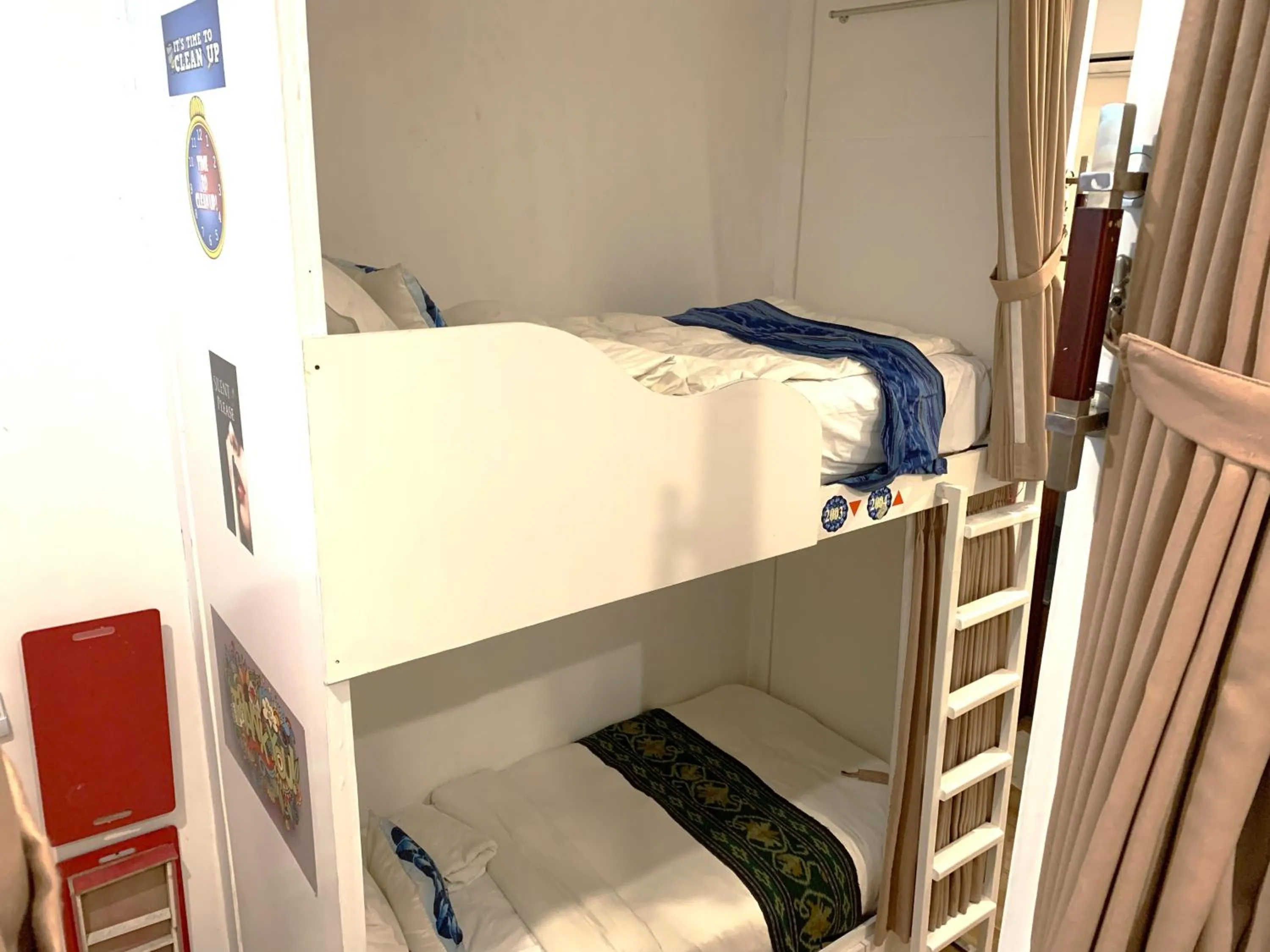Bed in Ozora Tiying Tutul Hostel Canggu