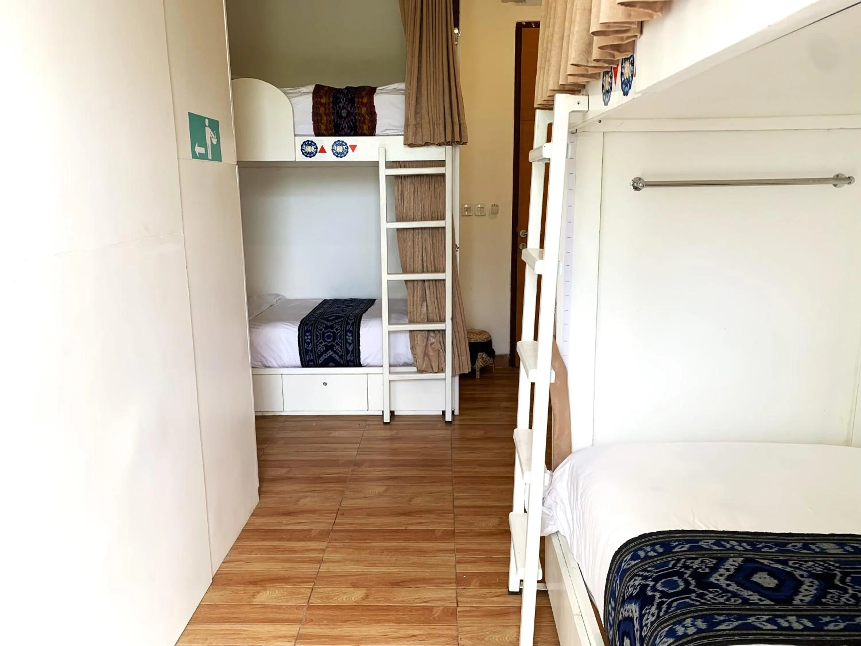 Bed in Ozora Tiying Tutul Hostel Canggu