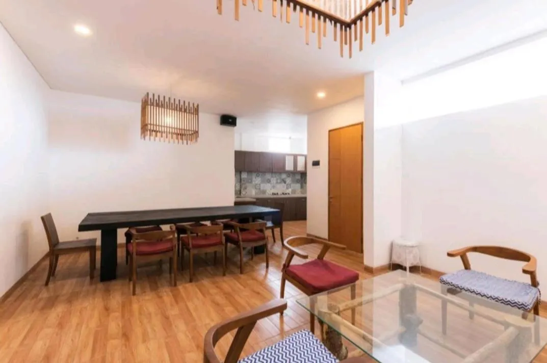 Seating area in Ozora Tiying Tutul Hostel Canggu