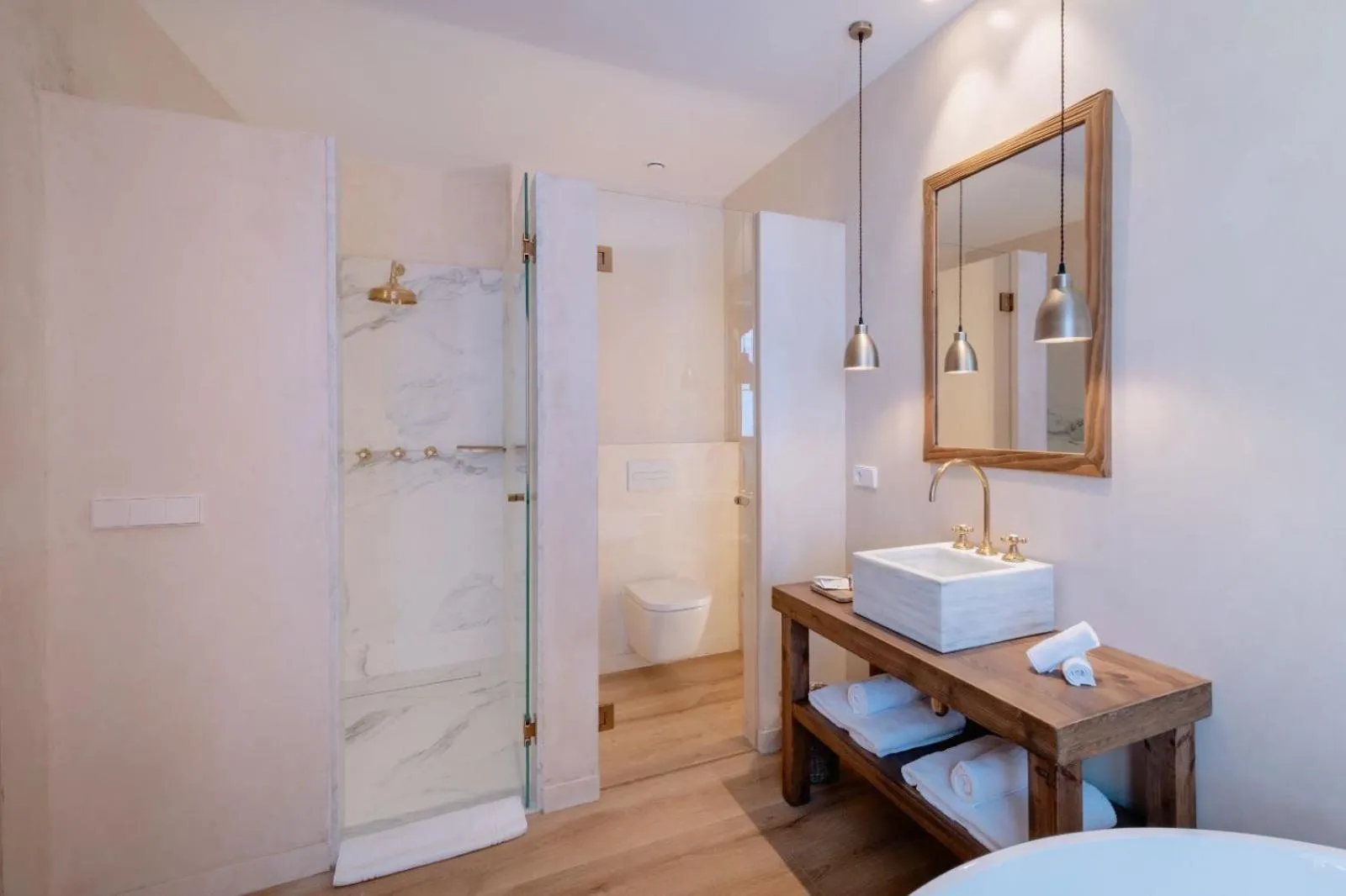 Bathroom in Hotel Palau Macelli & Spa