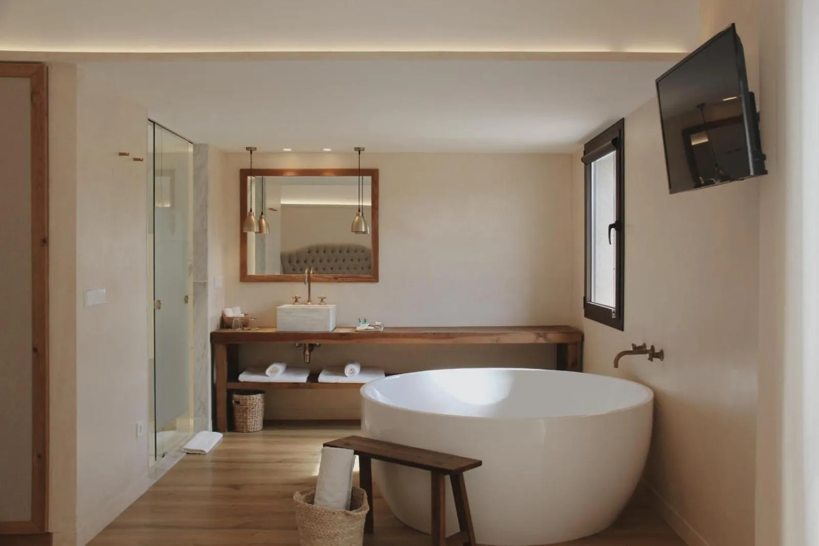 Bathroom in Hotel Palau Macelli & Spa