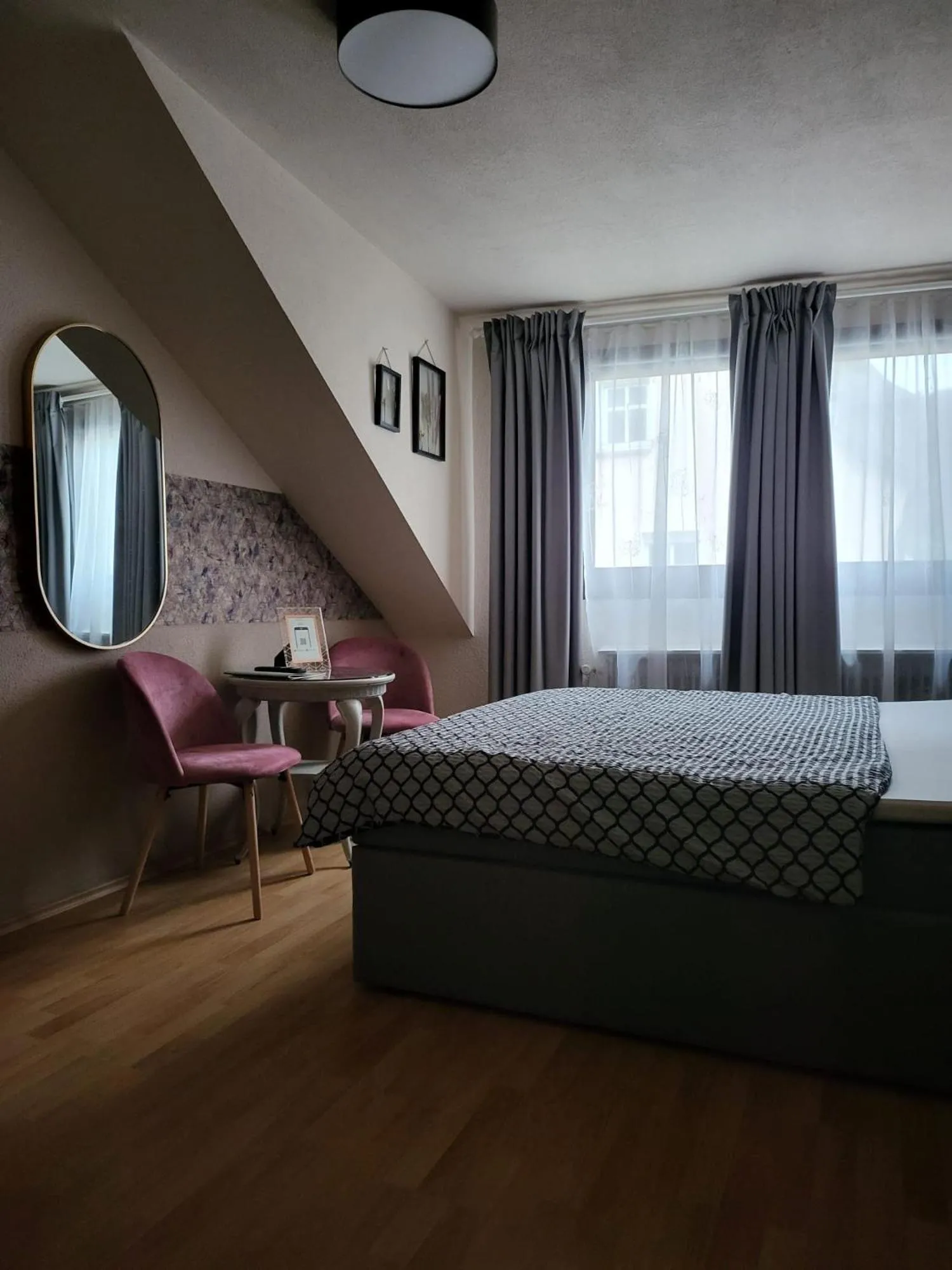 Photo of the whole room, Bed in Pension Restaurant Luna