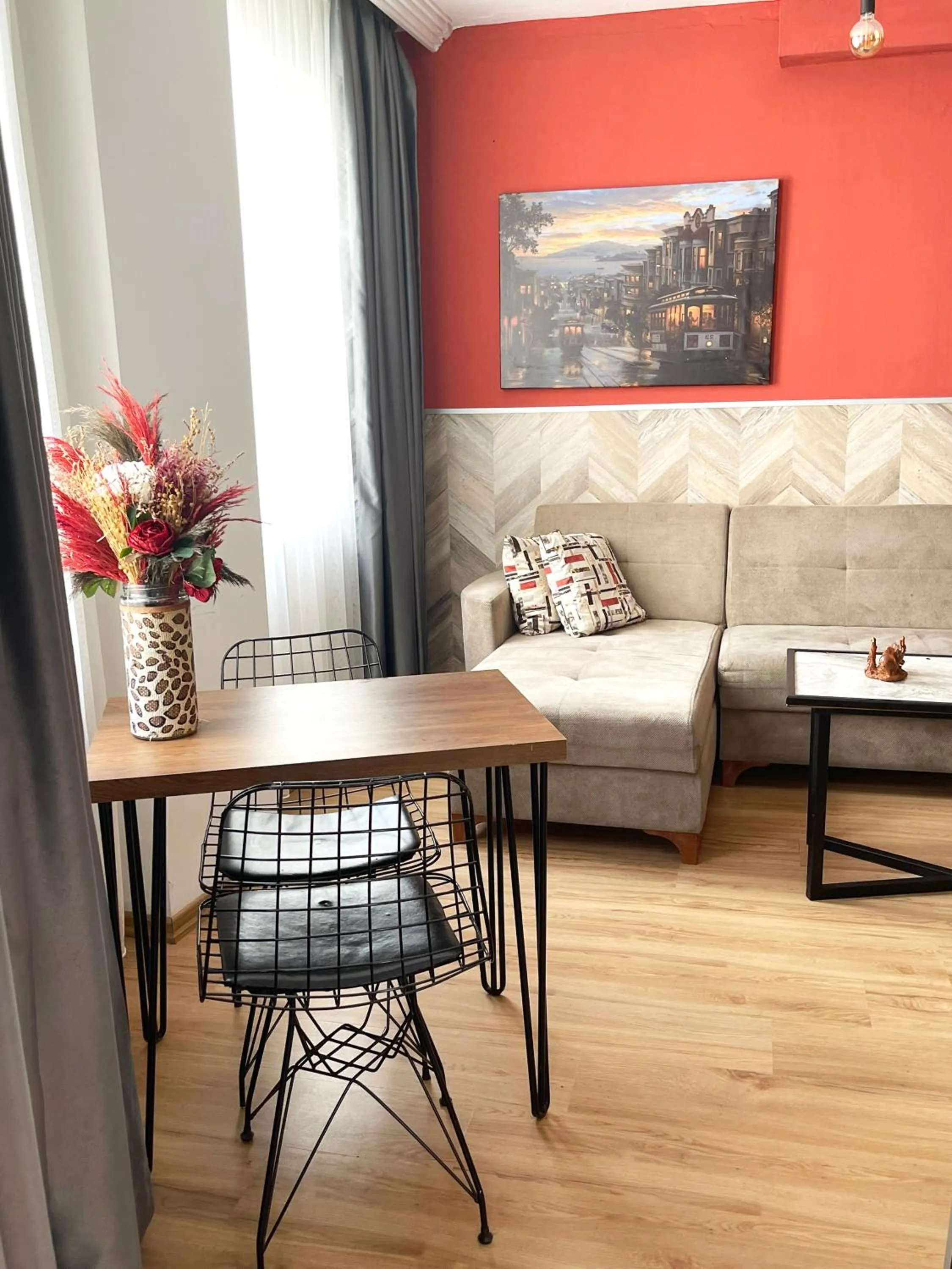 Living room in Beta GuestHouse