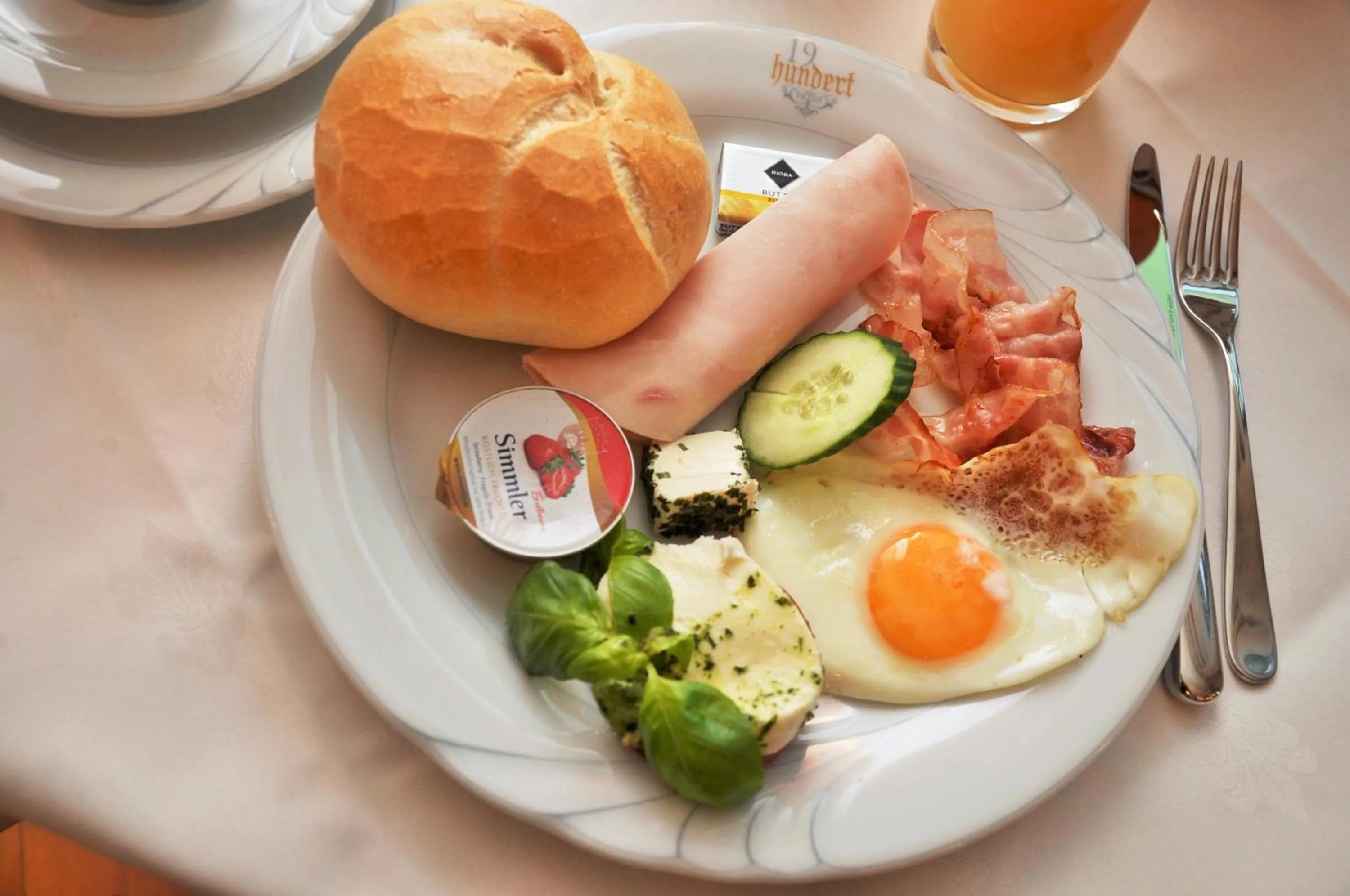 Food close-up in Gala Hotel