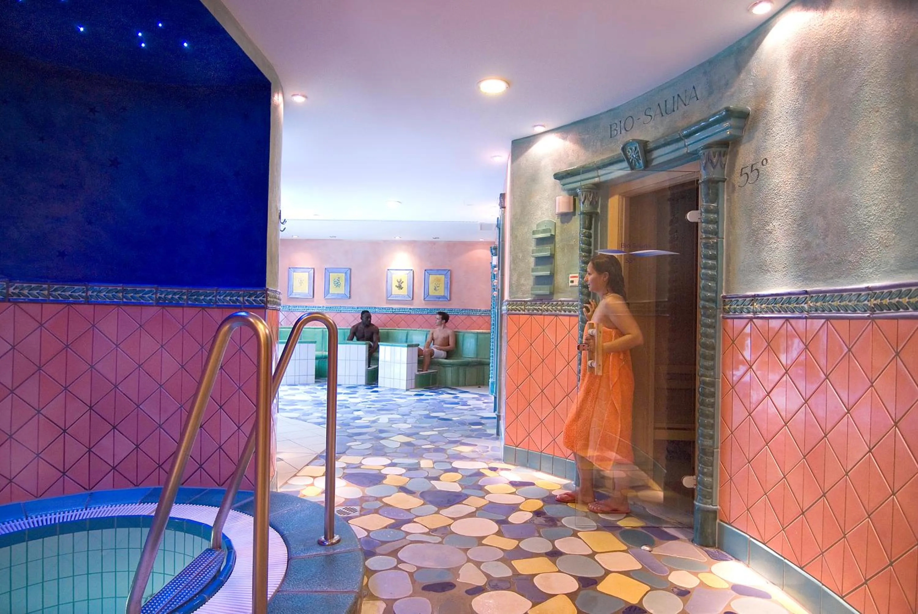 Sauna in Biosphärenhotel Graf Eberhard bei der Therme