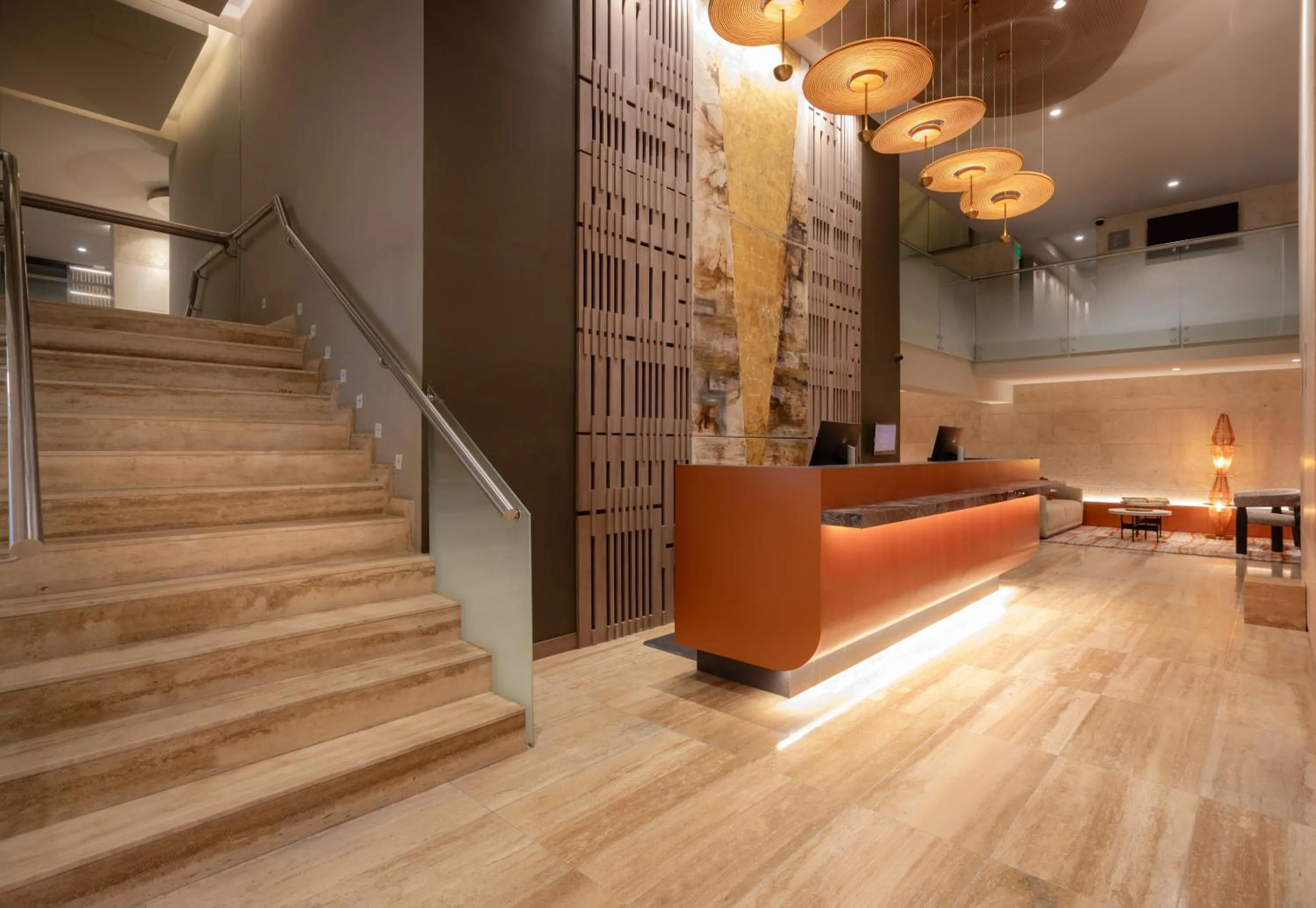 Lobby or reception in Sonesta Hotel Miraflores