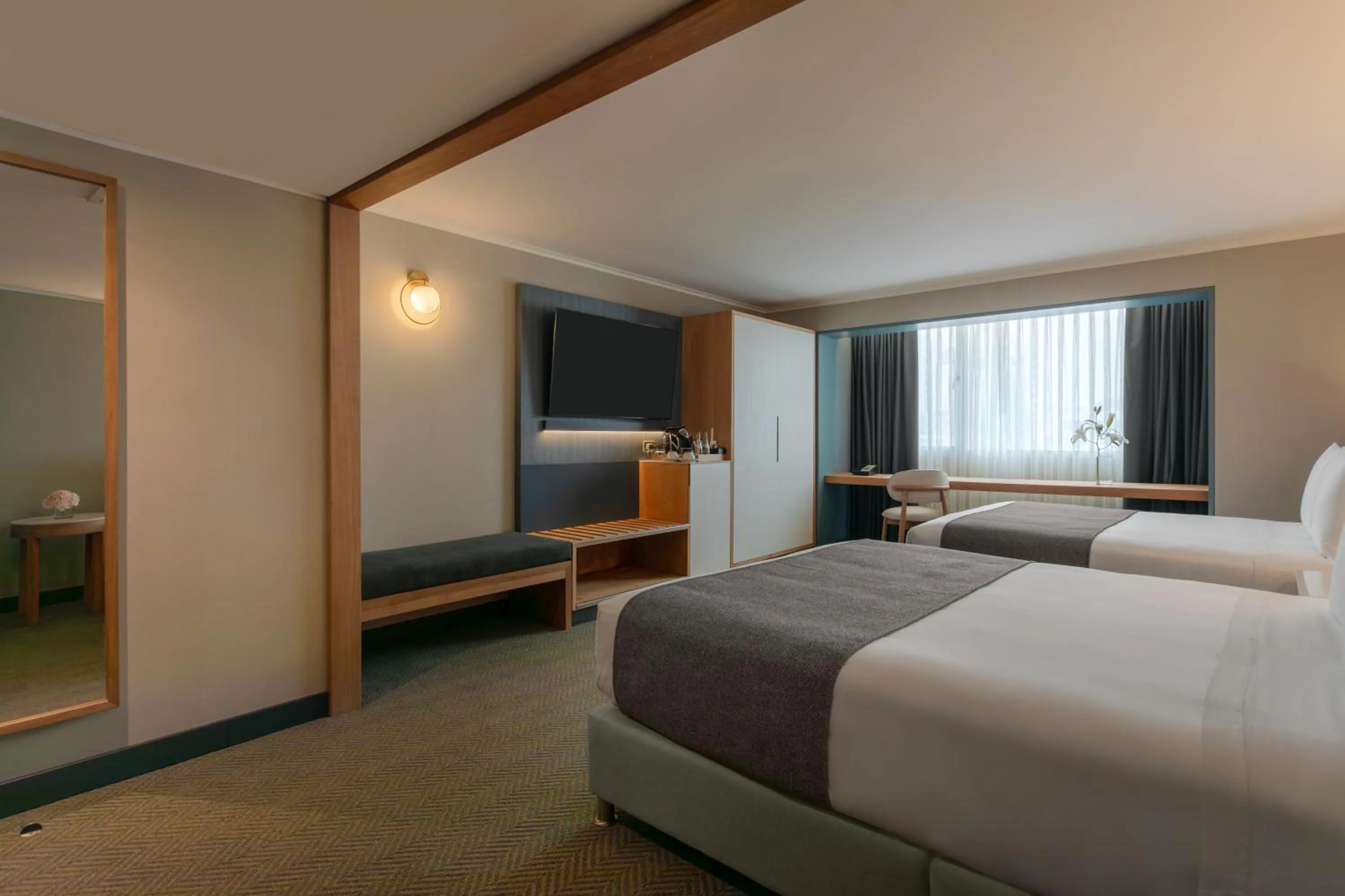 Decorative detail, Bed in Sonesta Hotel Miraflores