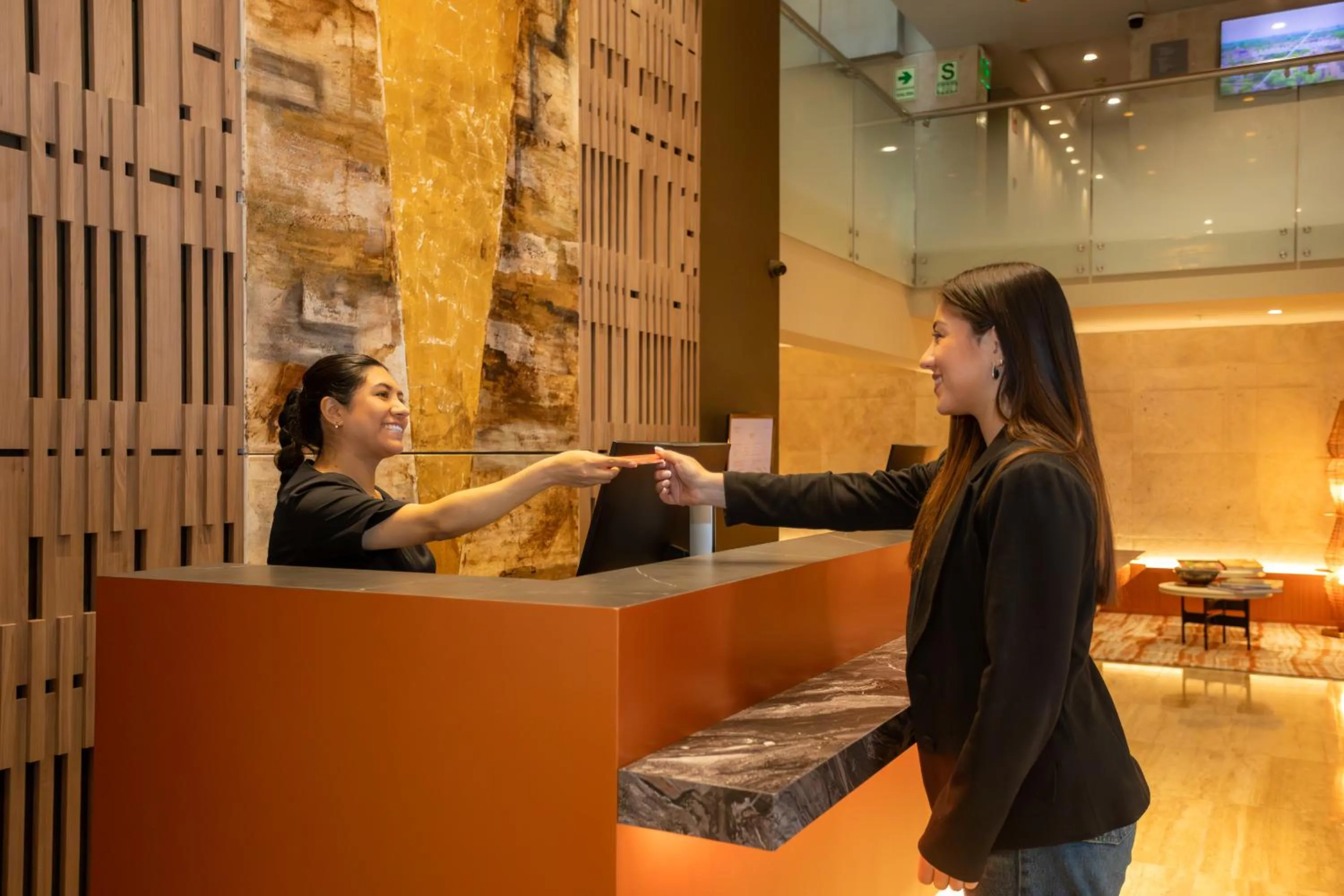 Lobby or reception in Sonesta Hotel Miraflores