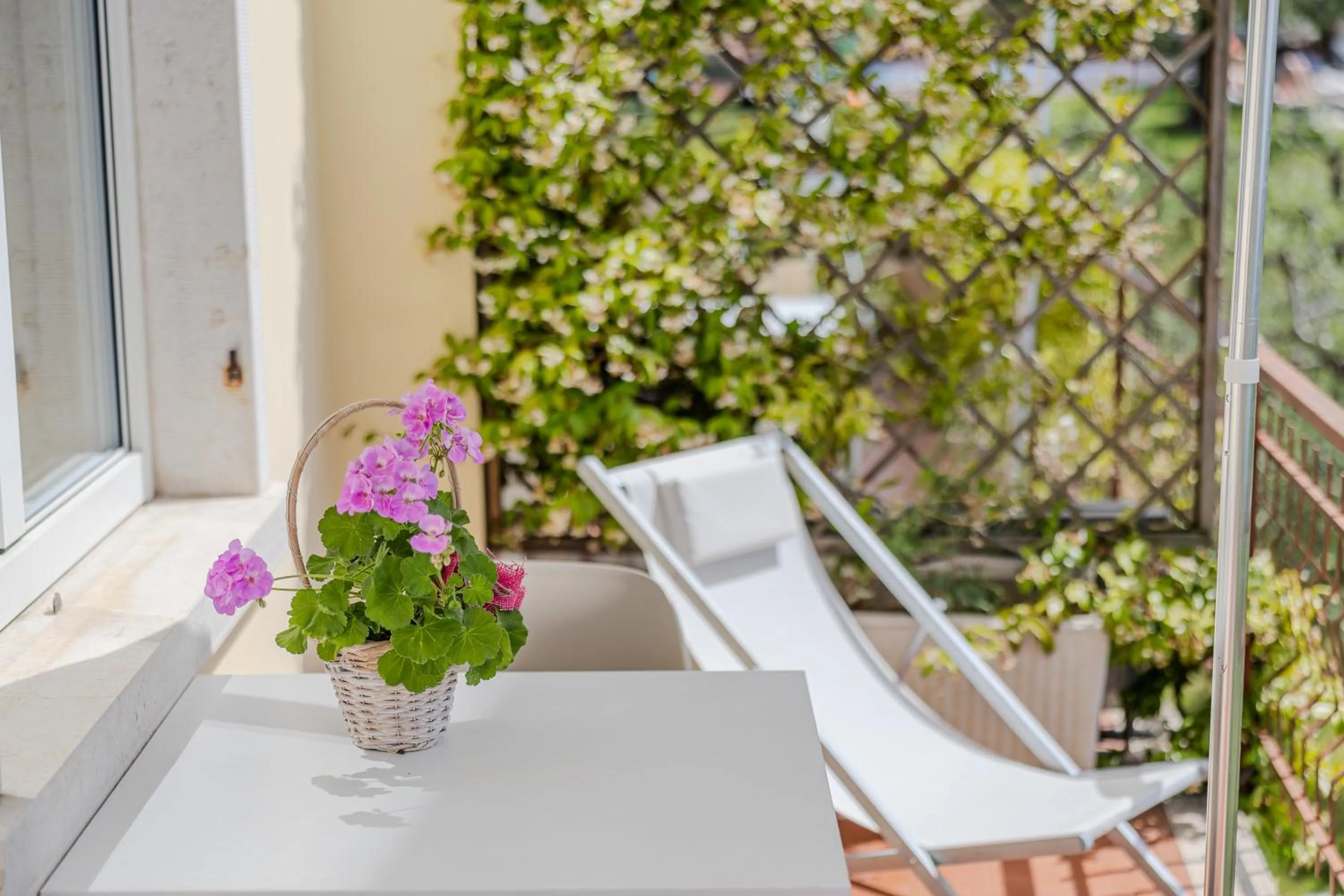 Balcony/Terrace in Residence San Michele