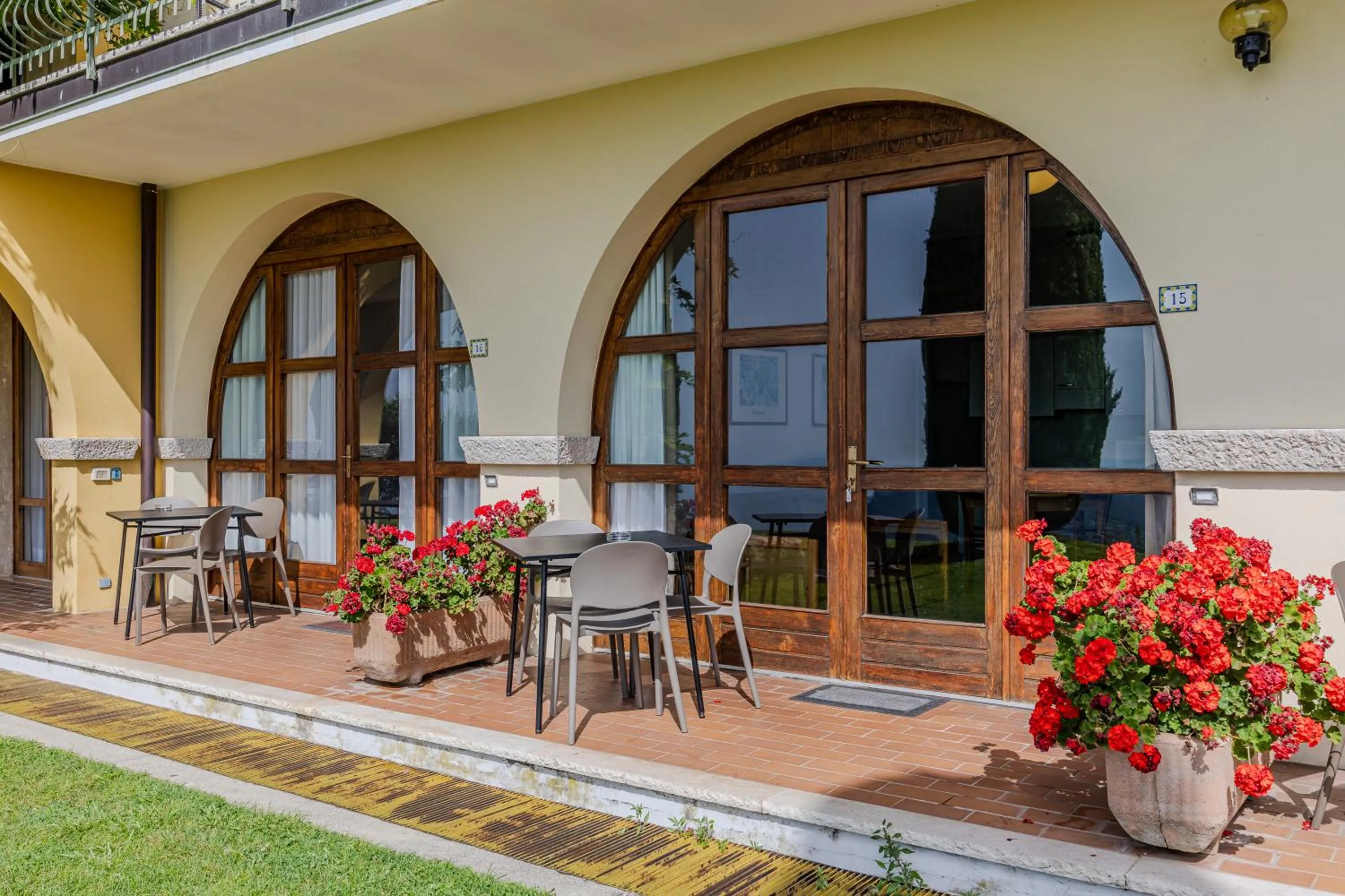 Patio in Residence San Michele