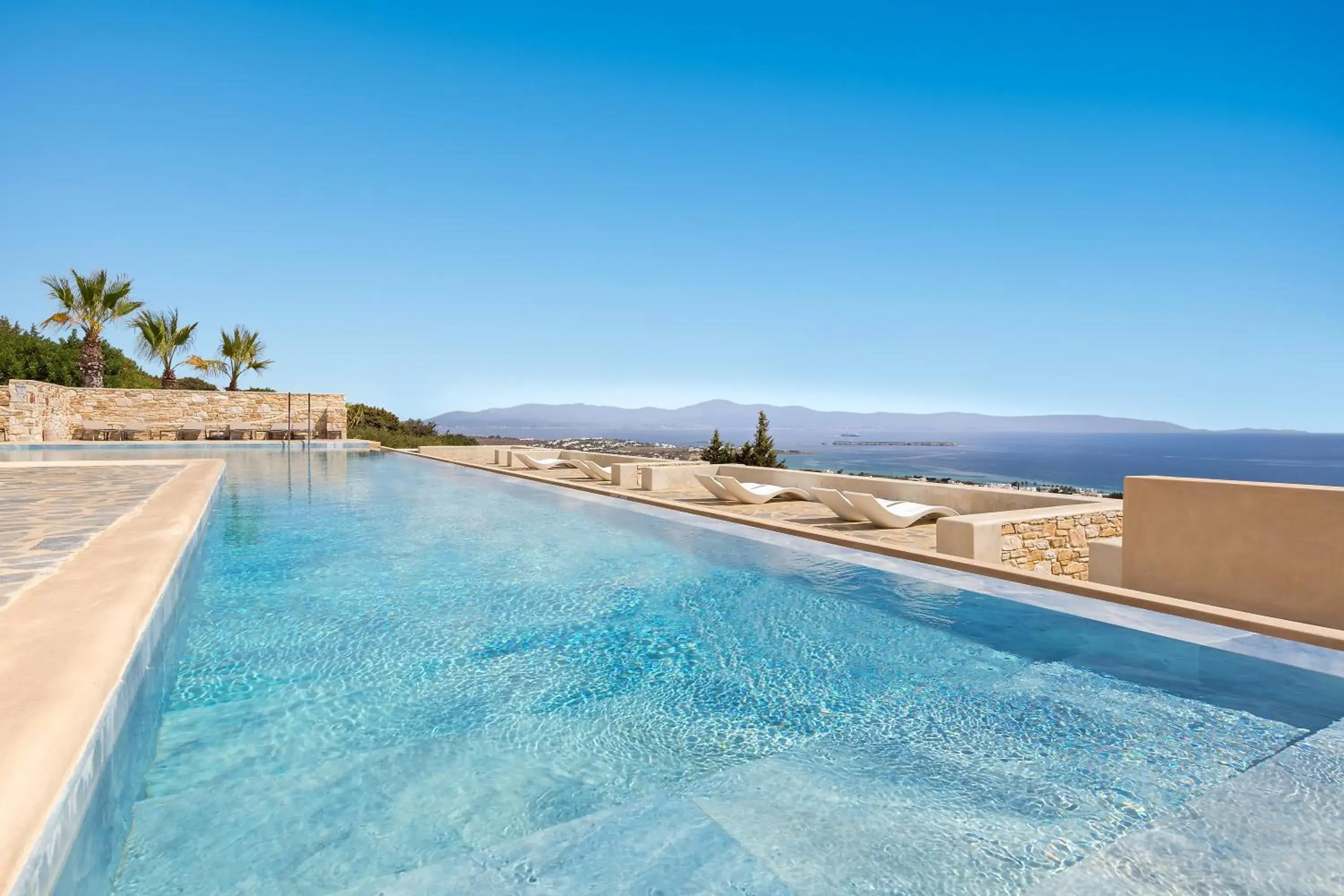 Pool view in Calme Boutique Hotel - Adults Only Pool view in Calme Boutique Hotel - Adults Only