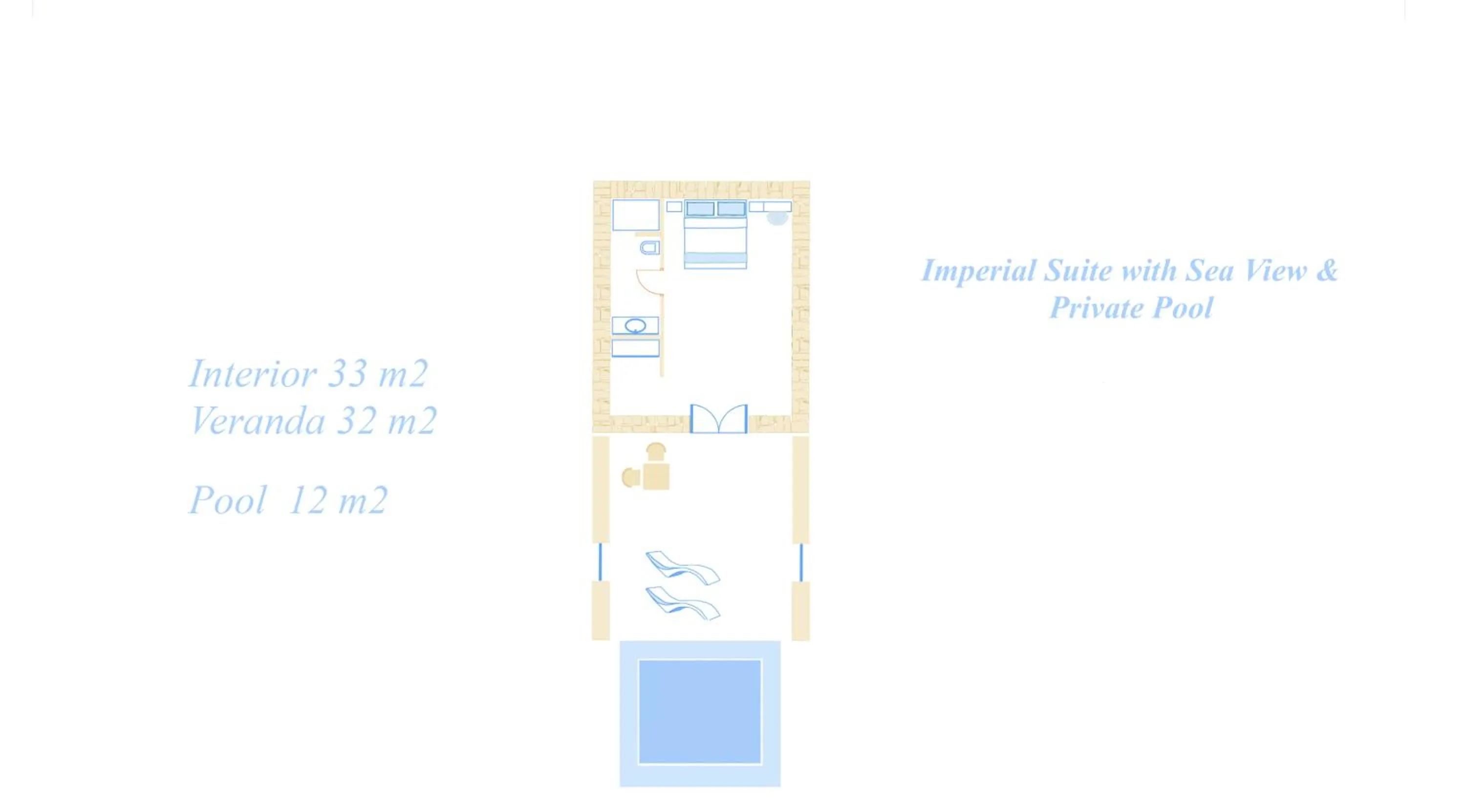 Floor plan in Calme Boutique Hotel - Adults Only