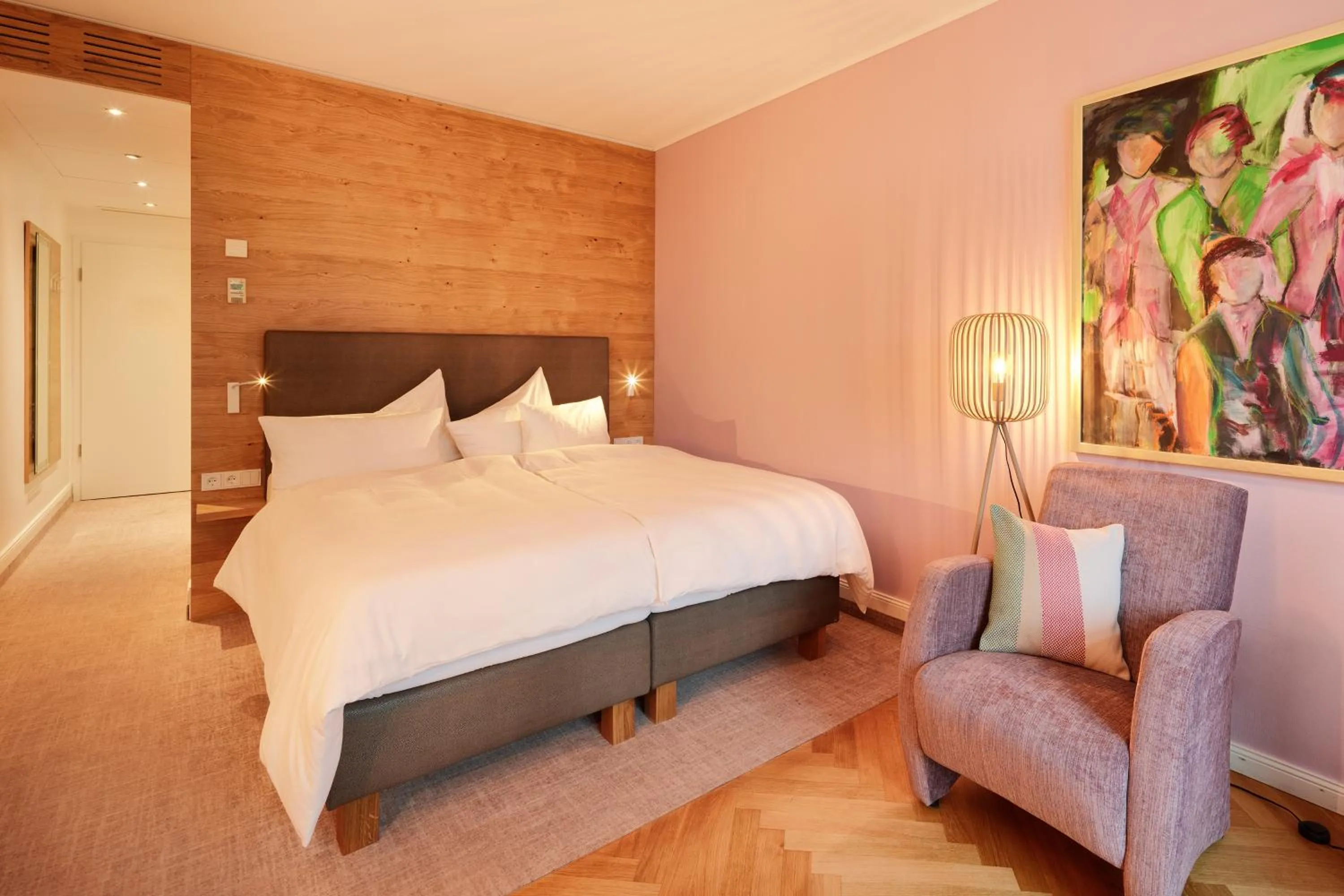 Photo of the whole room, Bed in Hotel Villa Hügel