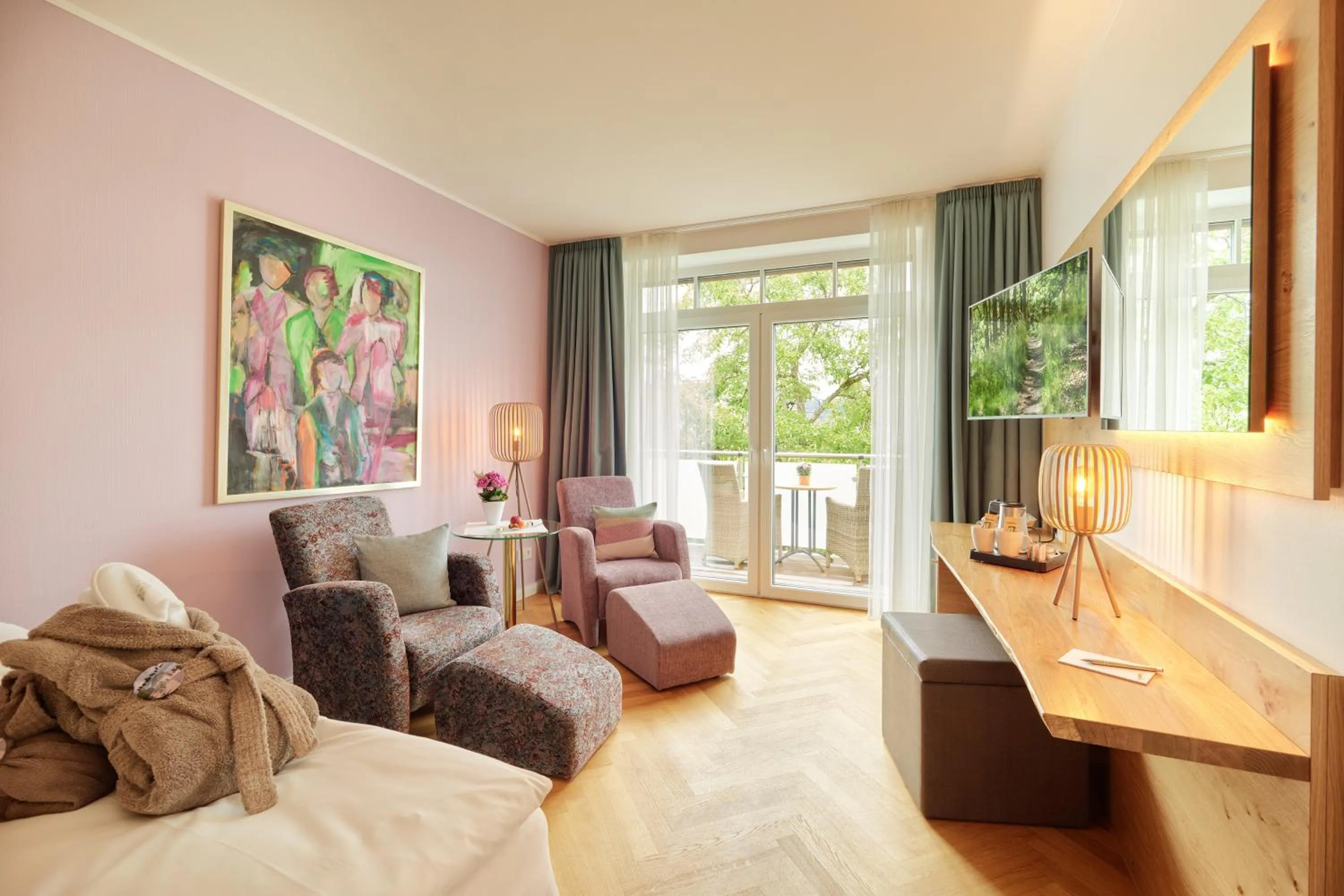 Photo of the whole room in Hotel Villa Hügel